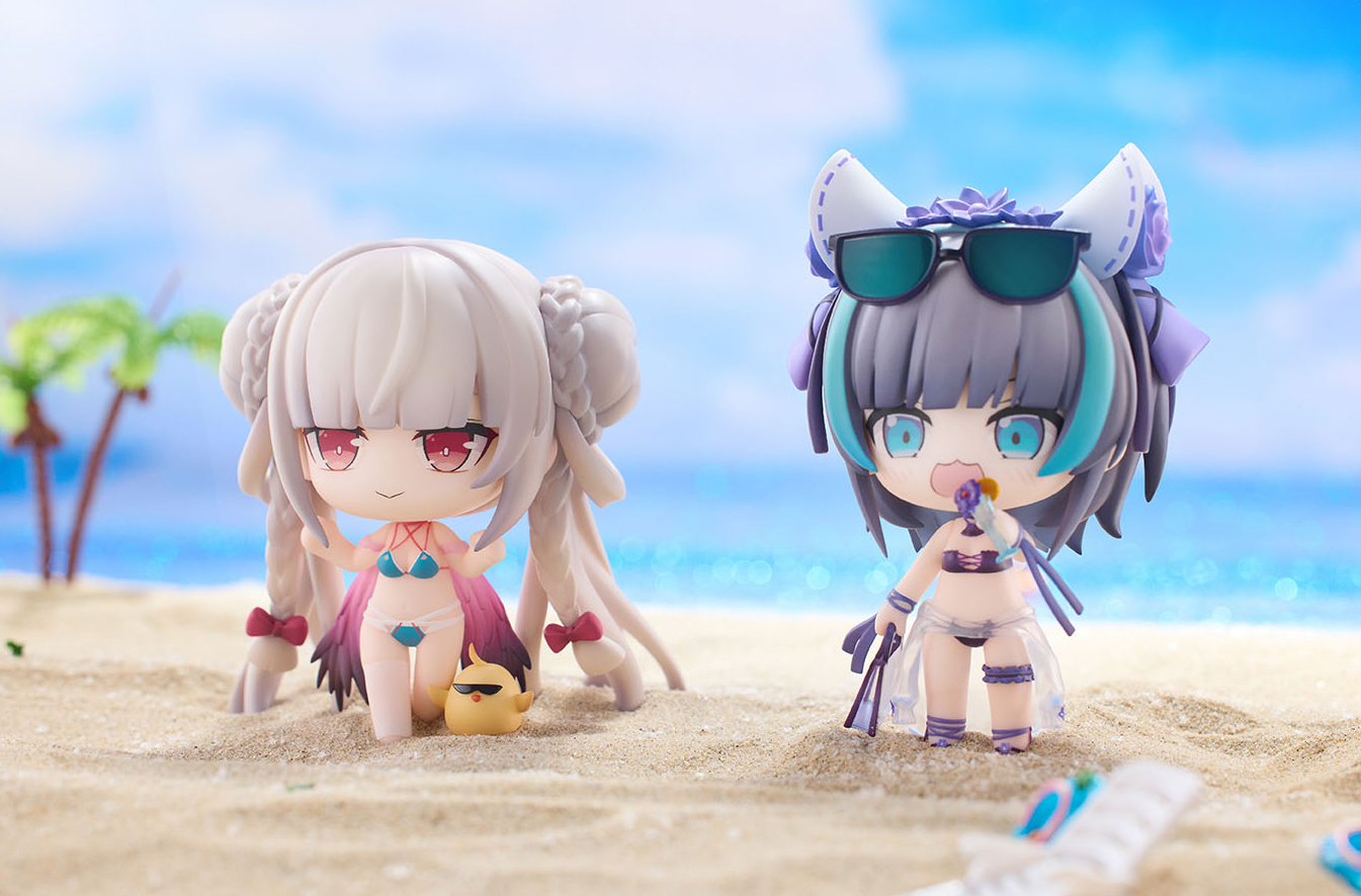 HanaBee "AZUR LANE" SWIM SUIT CHIBI FIGURE VOL. 2 SET OF THREE