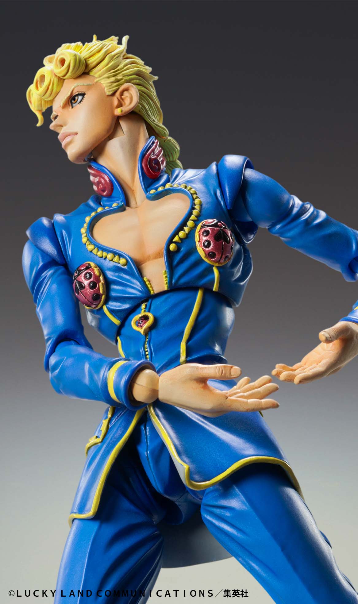 Super Action Statue "JoJo's Bizarre Adventure -Part V-" Giorno Giovanna Second