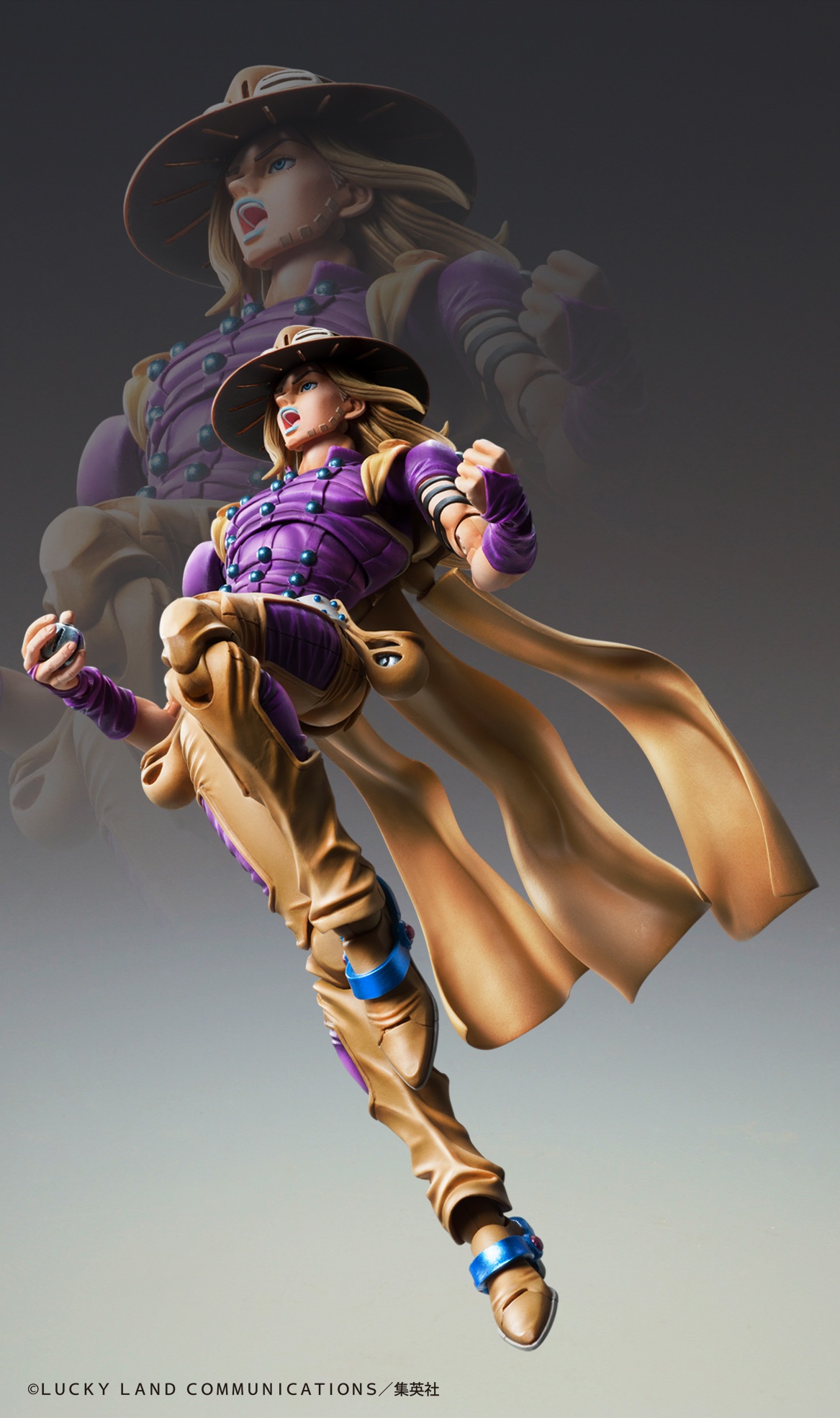 Super Action Statue "JoJo's Bizarre Adventure -Part VII- Steel Ball Run" Gyro Zeppeli Ver. 1.5