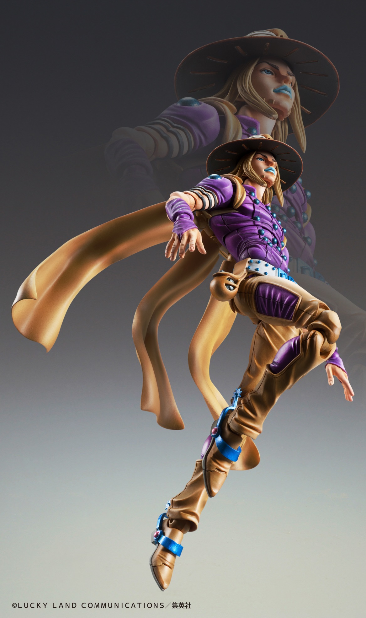 Super Action Statue "JoJo's Bizarre Adventure -Part VII- Steel Ball Run" Gyro Zeppeli Ver. 1.5