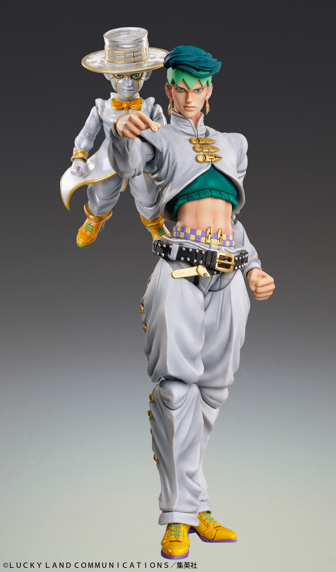 Super Action Statue "JoJo's Bizarre Adventure -Part IV-" Kishibe Rohan & Heaven's Door