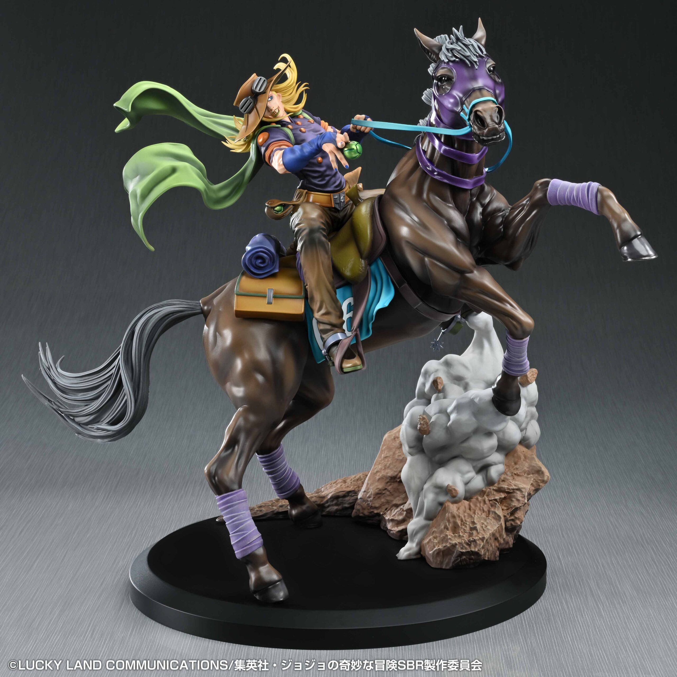 Super Figure Art Collection "STEEL BALL RUN JoJo's Bizarre Adventure" Gyro Zeppeli & Valkyrie