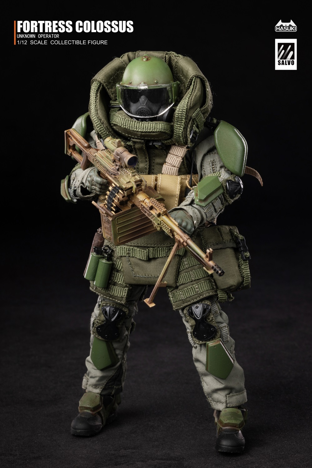 [Pre-order] HASUKI SALVO Series SA02 Fortress Colossus - 1/12 Scale Action figure