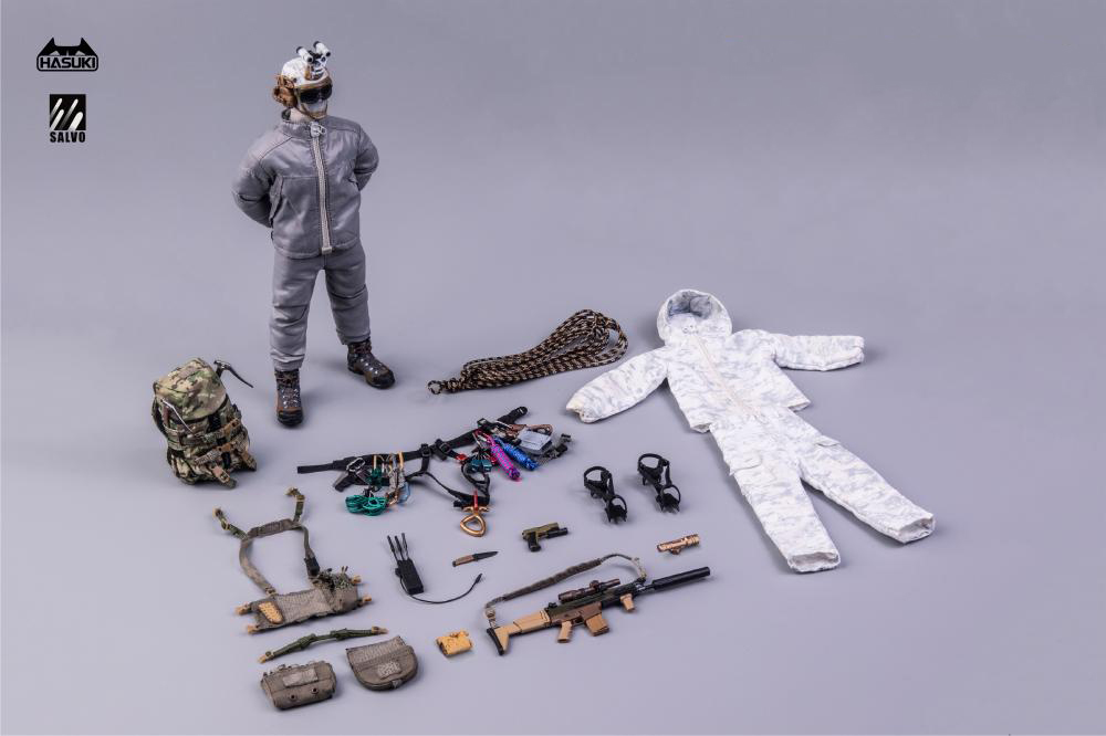 HASUKI SALVO SERIES SA03 SIERRA PHANTOM 1/12 SCALE ACTION FIGURE