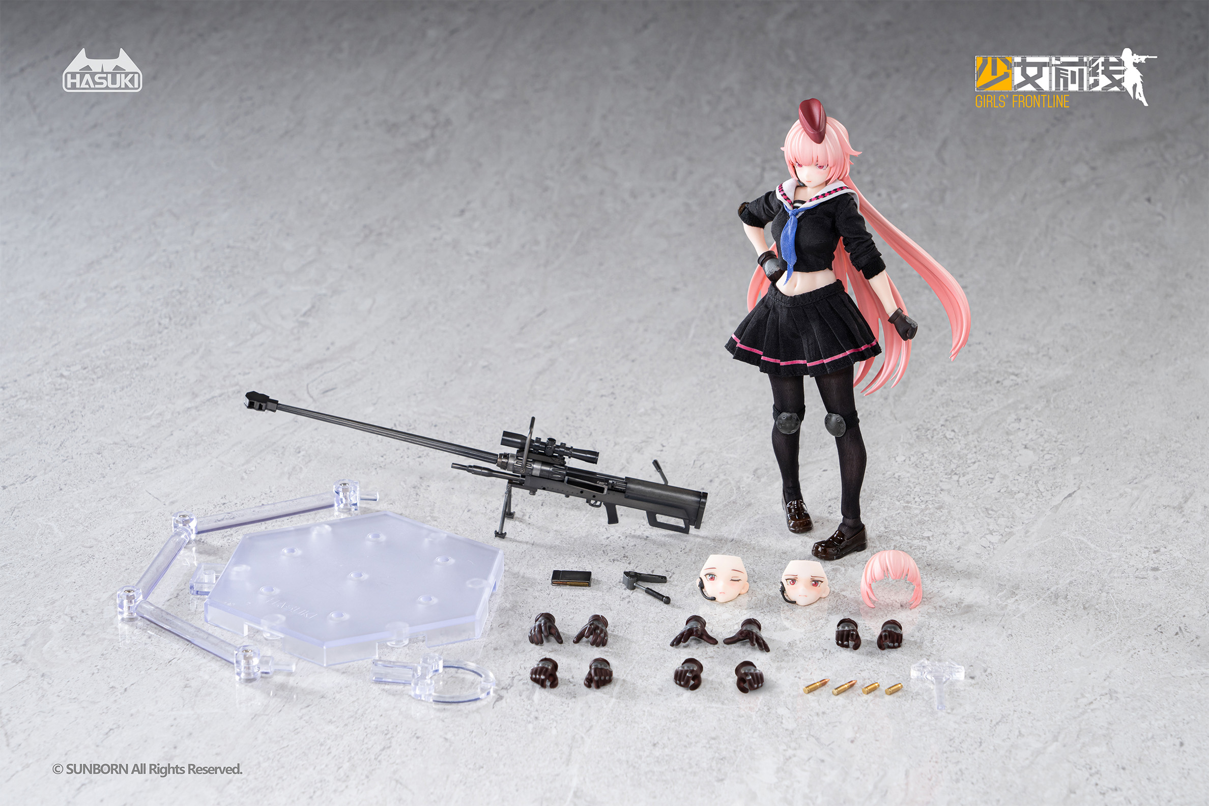 HASUKI x "GIRLS' FRONTLINE" POCKET ART SERIES PA011 NTW-20 1/12 SCALE ACTION FIGURE