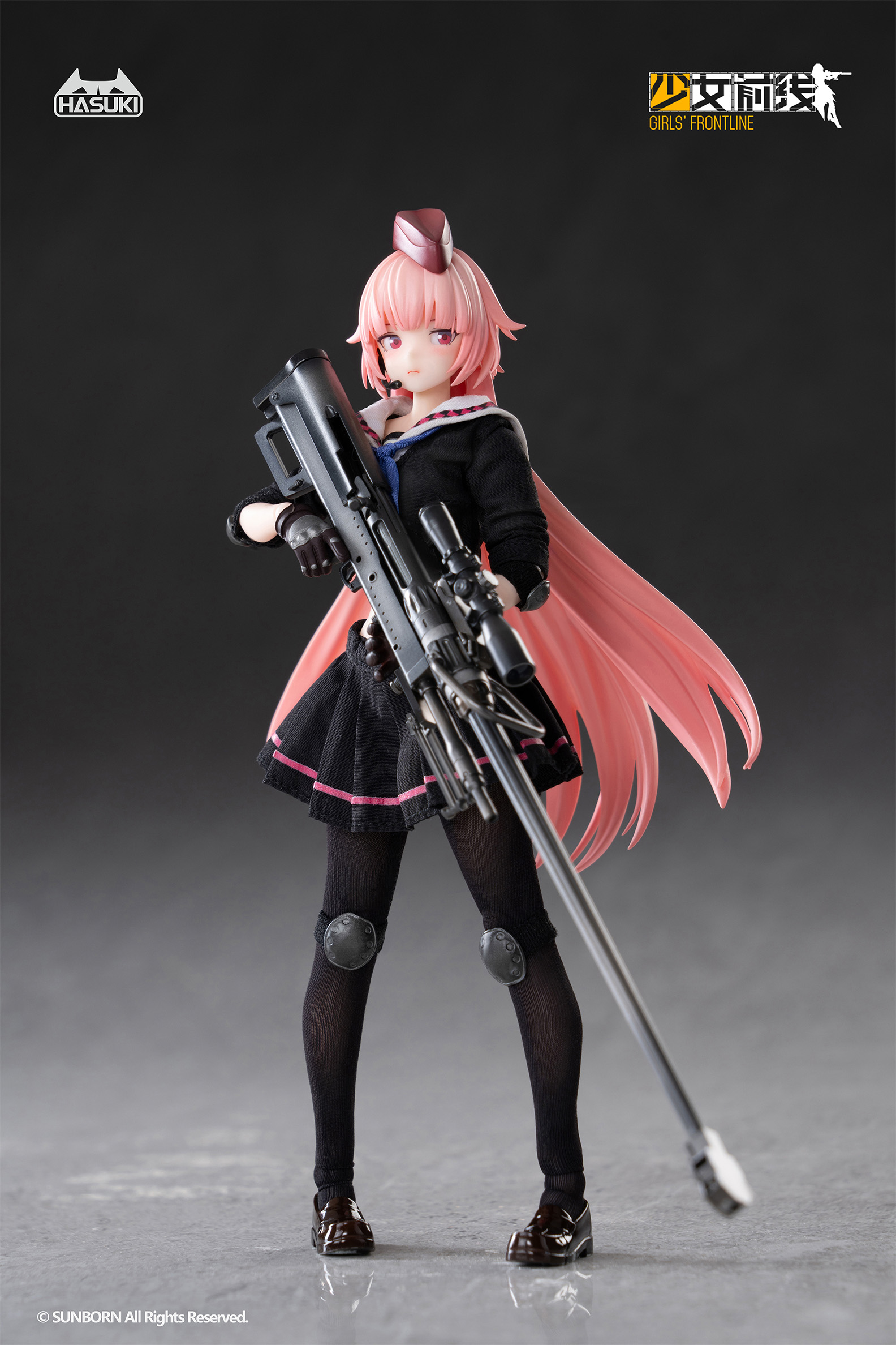 HASUKI x "GIRLS' FRONTLINE" POCKET ART SERIES PA011 NTW-20 1/12 SCALE ACTION FIGURE
