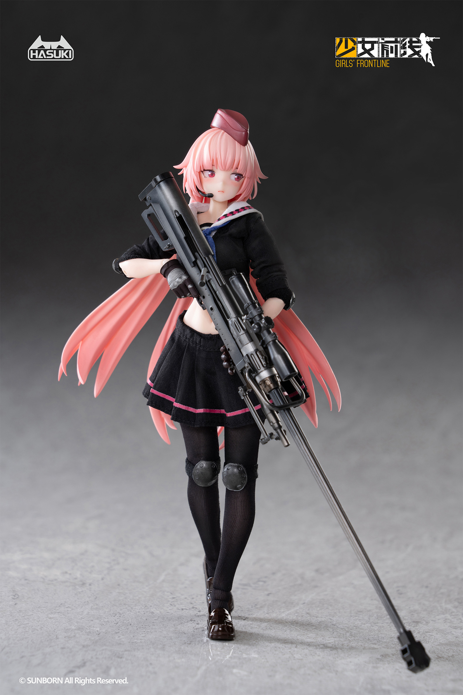 HASUKI x "GIRLS' FRONTLINE" POCKET ART SERIES PA011 NTW-20 1/12 SCALE ACTION FIGURE
