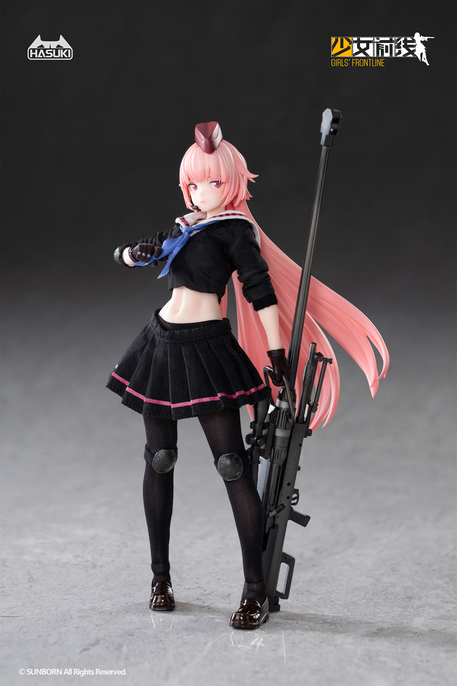 HASUKI x "GIRLS' FRONTLINE" POCKET ART SERIES PA011 NTW-20 1/12 SCALE ACTION FIGURE