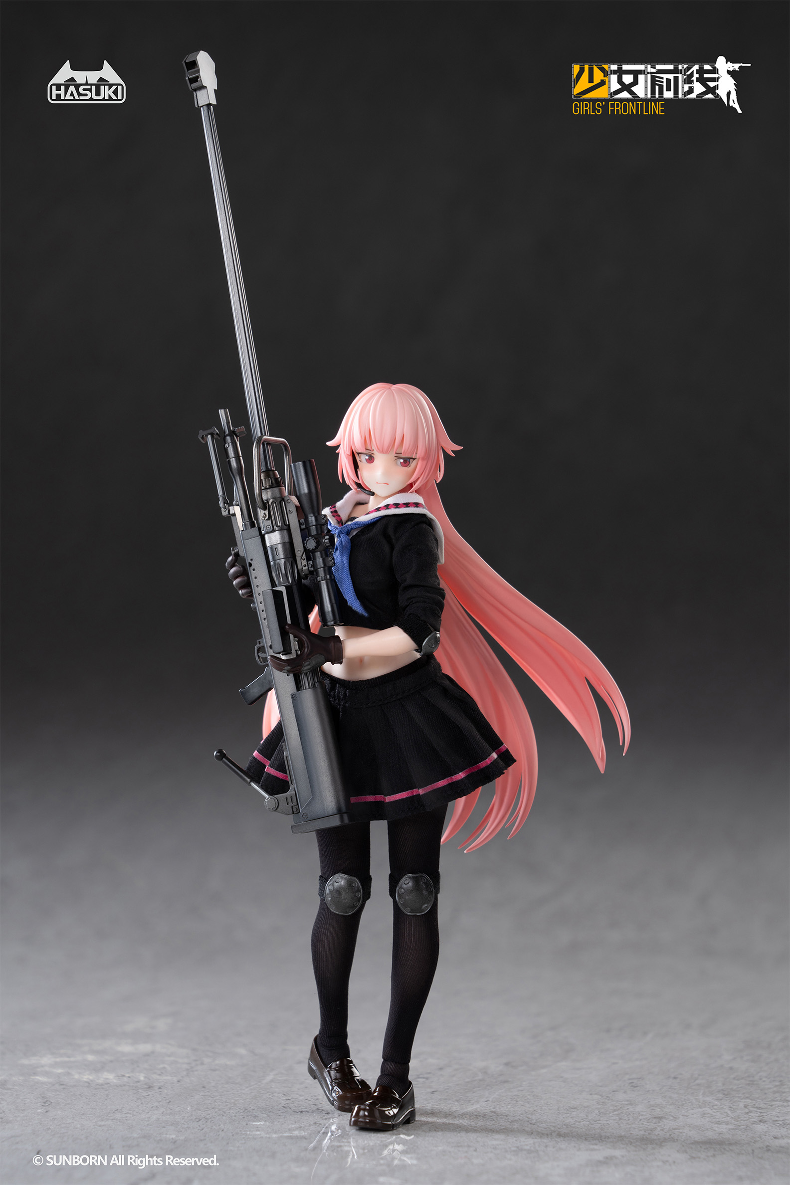 HASUKI x "GIRLS' FRONTLINE" POCKET ART SERIES PA011 NTW-20 1/12 SCALE ACTION FIGURE