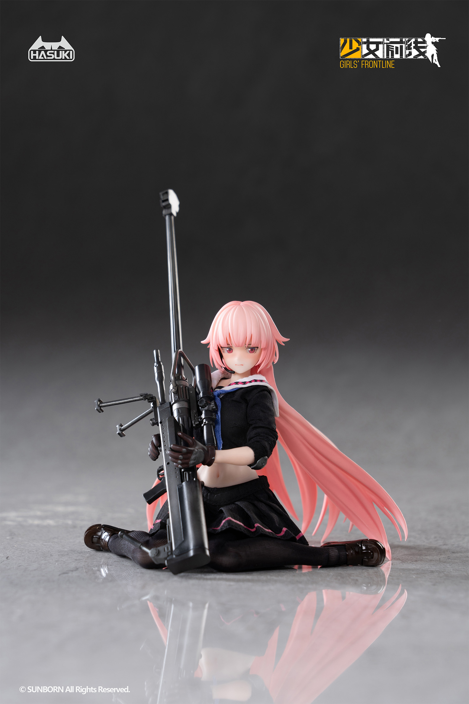 HASUKI x "GIRLS' FRONTLINE" POCKET ART SERIES PA011 NTW-20 1/12 SCALE ACTION FIGURE