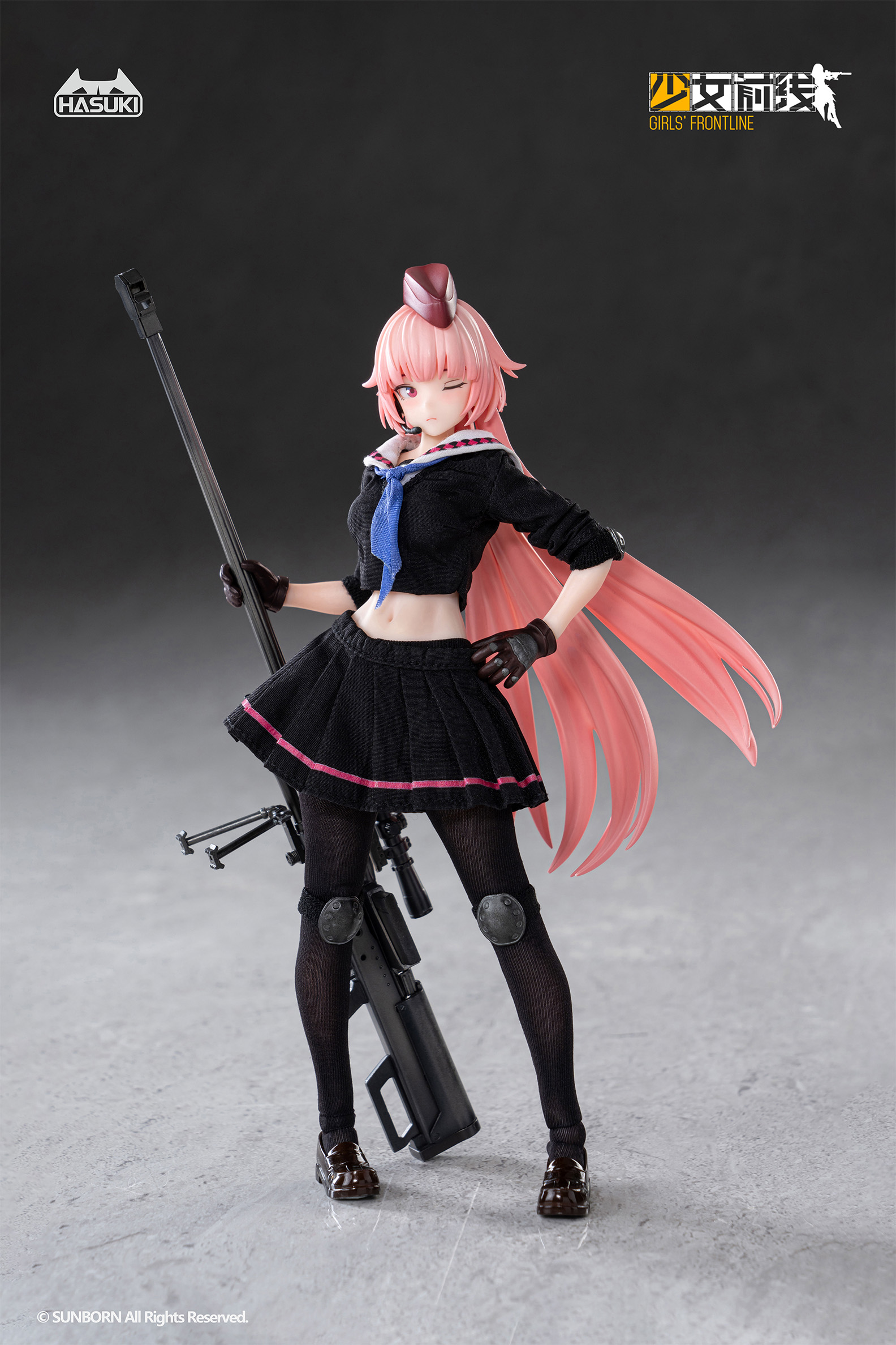 HASUKI x "GIRLS' FRONTLINE" POCKET ART SERIES PA011 NTW-20 1/12 SCALE ACTION FIGURE