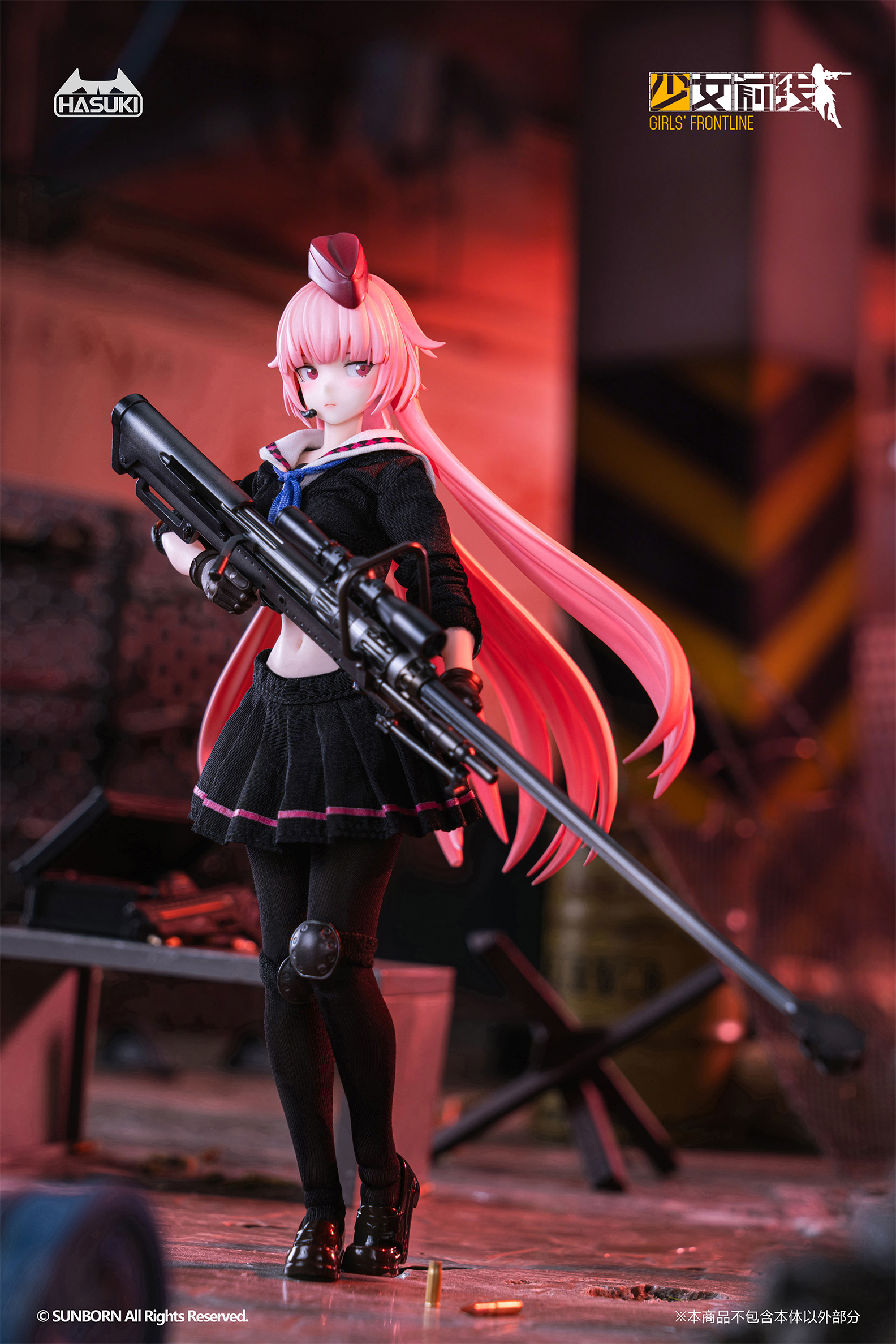 HASUKI x "GIRLS' FRONTLINE" POCKET ART SERIES PA011 NTW-20 1/12 SCALE ACTION FIGURE