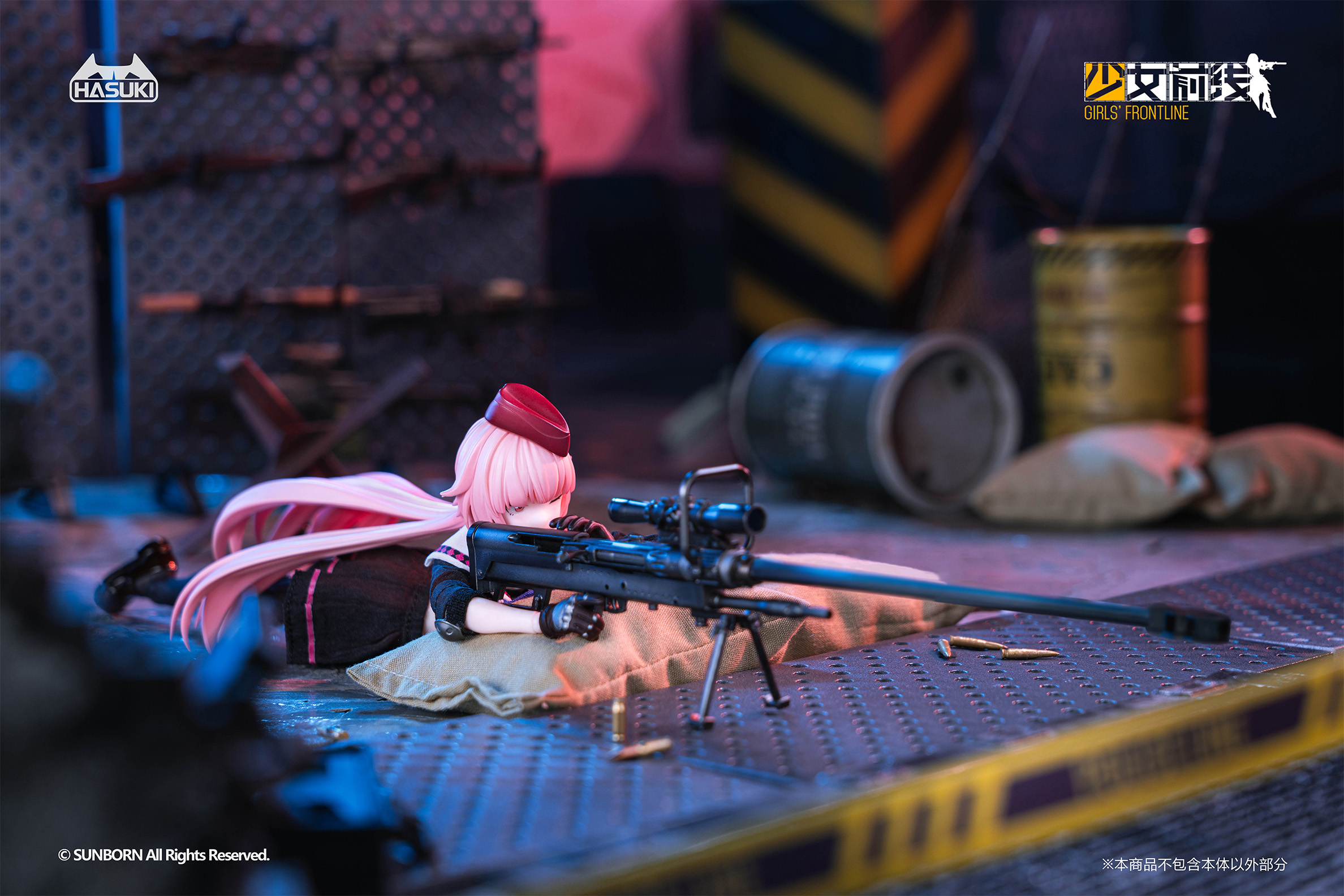 HASUKI x "GIRLS' FRONTLINE" POCKET ART SERIES PA011 NTW-20 1/12 SCALE ACTION FIGURE