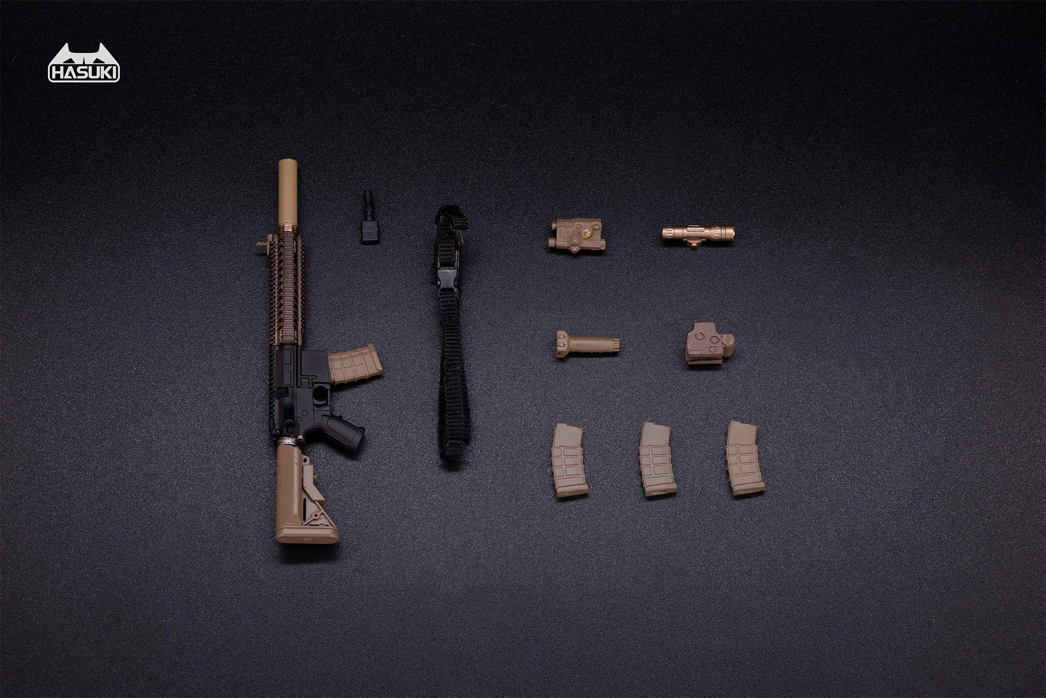 HASUKI WM-04A 1/12 SCALE MK18 EQUIPMENT SET (GOLD)