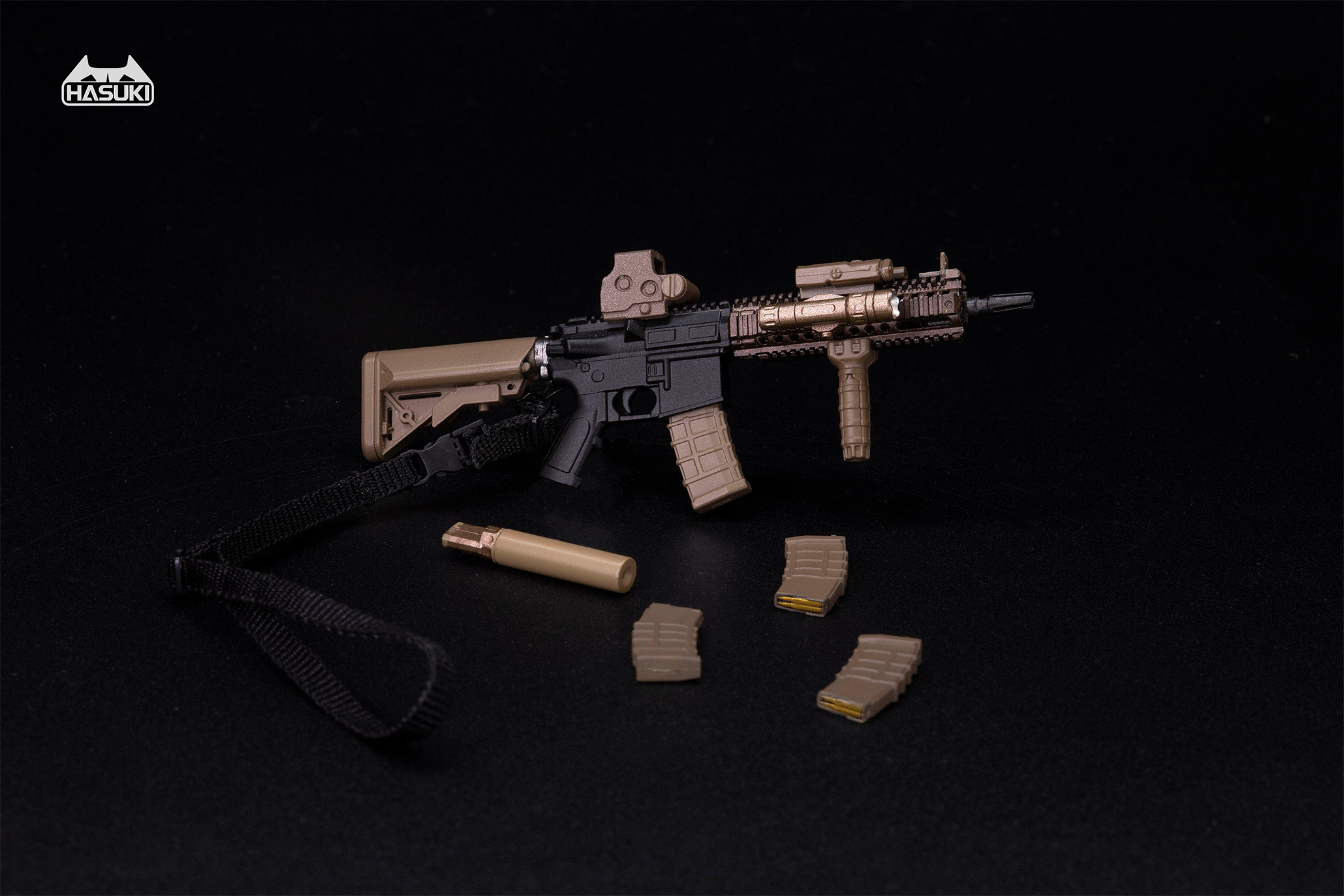 HASUKI WM-04A 1/12 SCALE MK18 EQUIPMENT SET (GOLD)