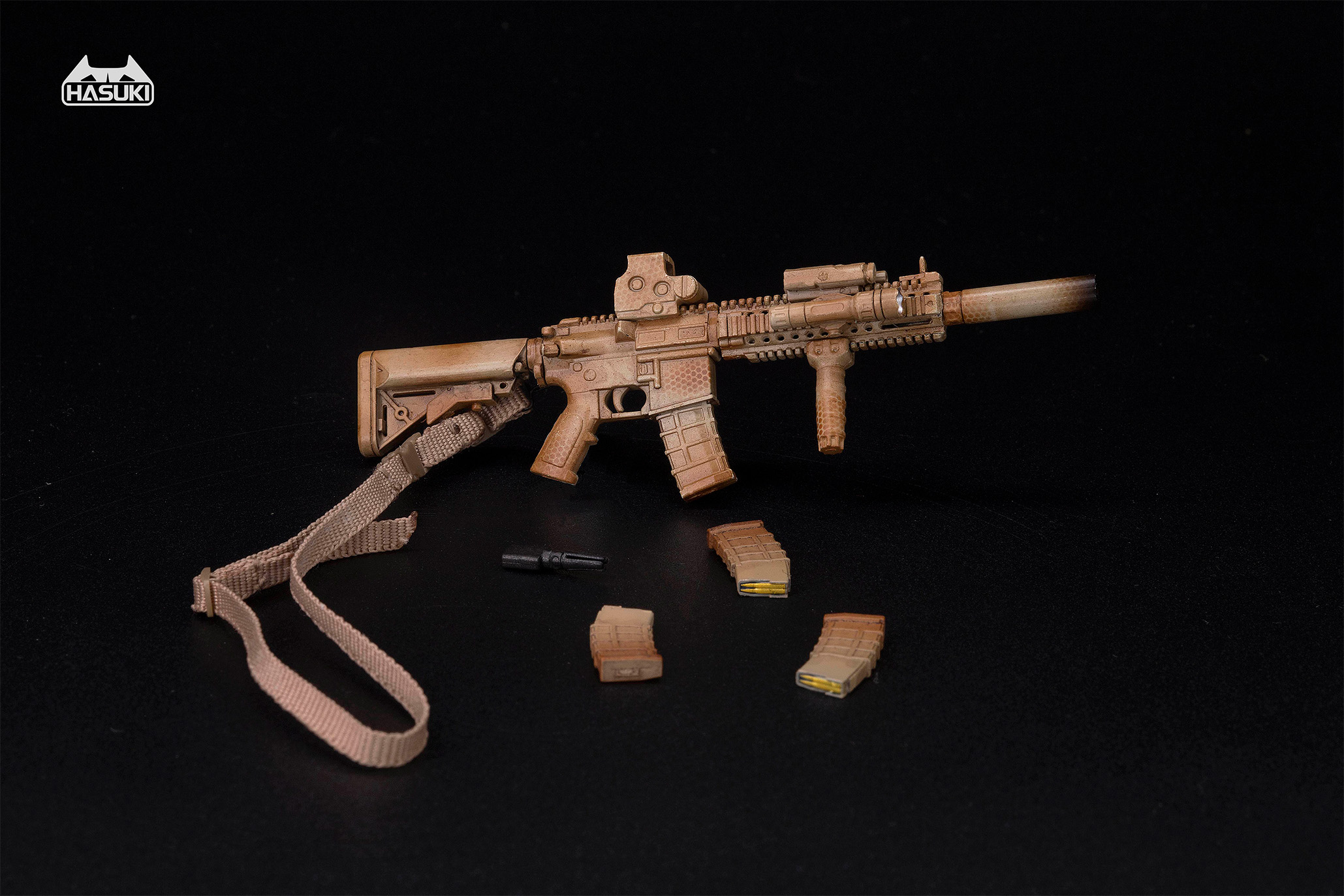 HASUKI WM-04C 1/12 SCALE MK18 EQUIPMENT SET (CAMOUFLAGE)