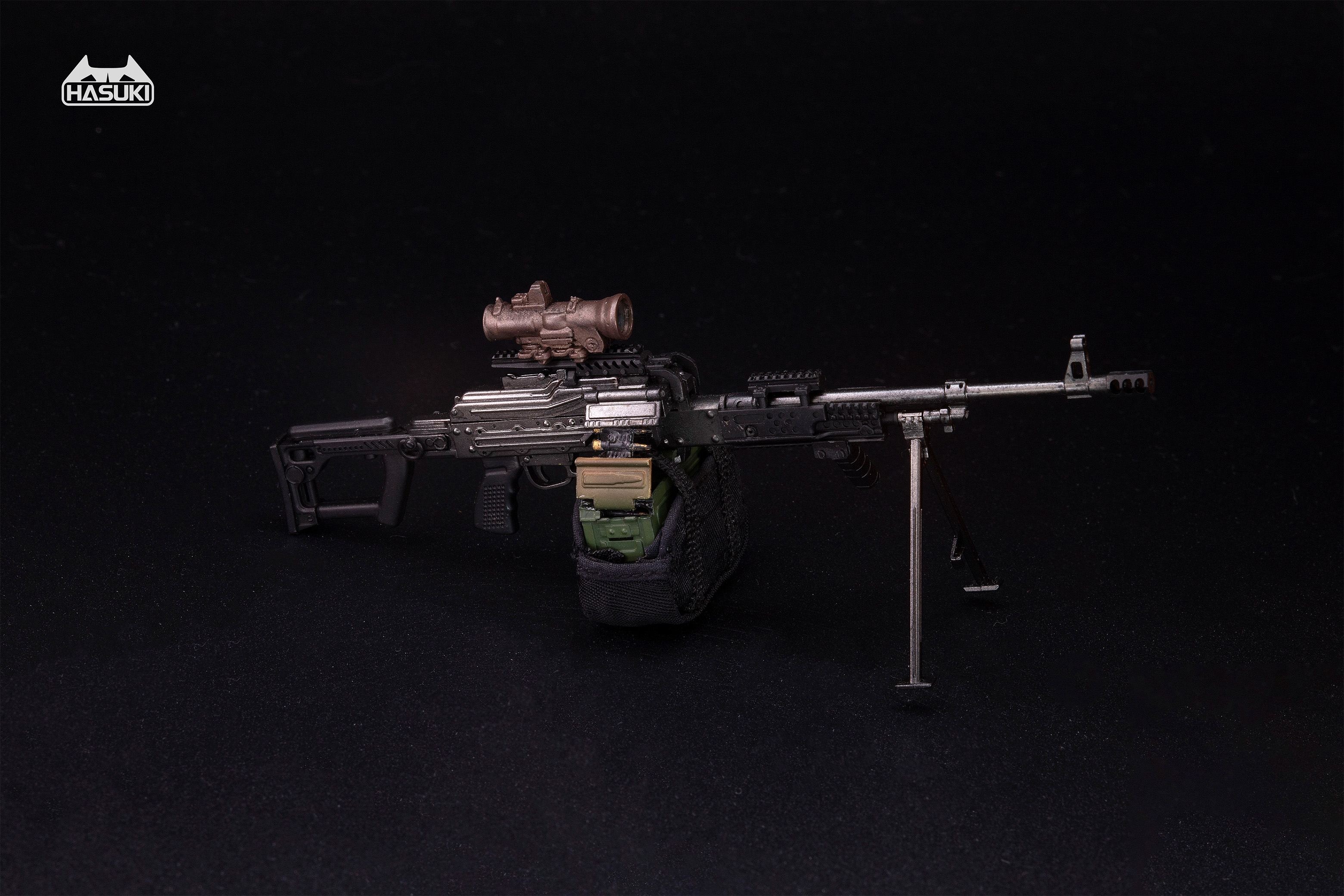 HASUKI WM-05A 1/12 SCALE PKM EQUIPMENT SET (BLACK)