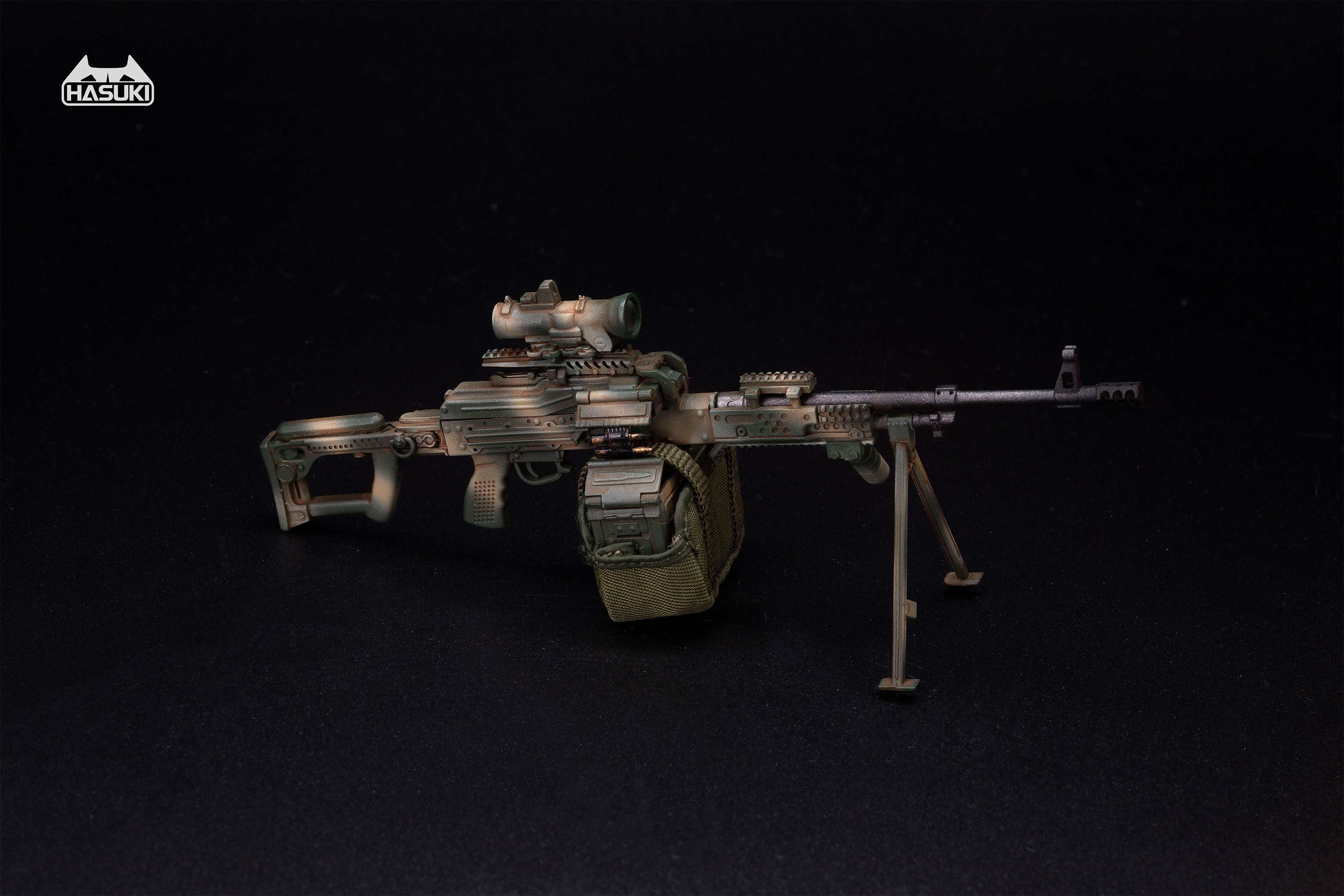 HASUKI WM-05C 1/12 SCALE PKM EQUIPMENT SET (WOODLAND CAMOUFLAGE)