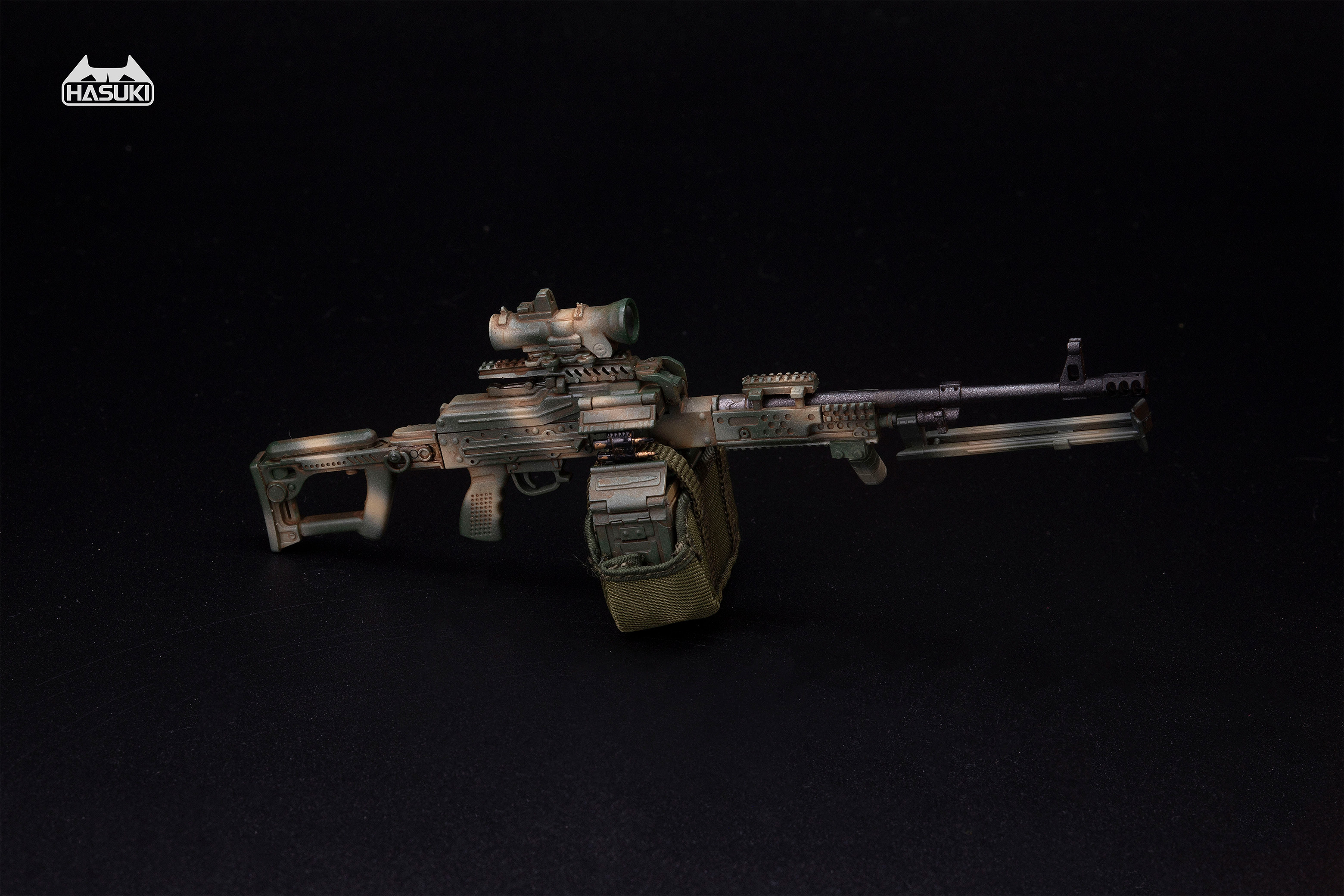 HASUKI WM-05C 1/12 SCALE PKM EQUIPMENT SET (WOODLAND CAMOUFLAGE)