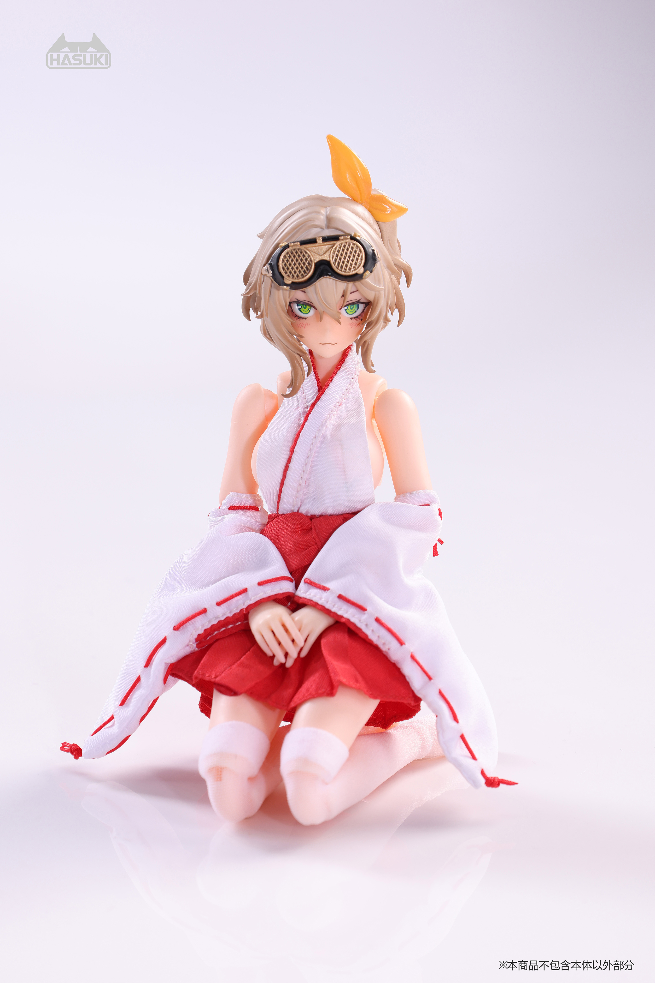 HASUKI CS019 MIKO CLOTHING FOR 1/12 SCALE ACTION FIGURE