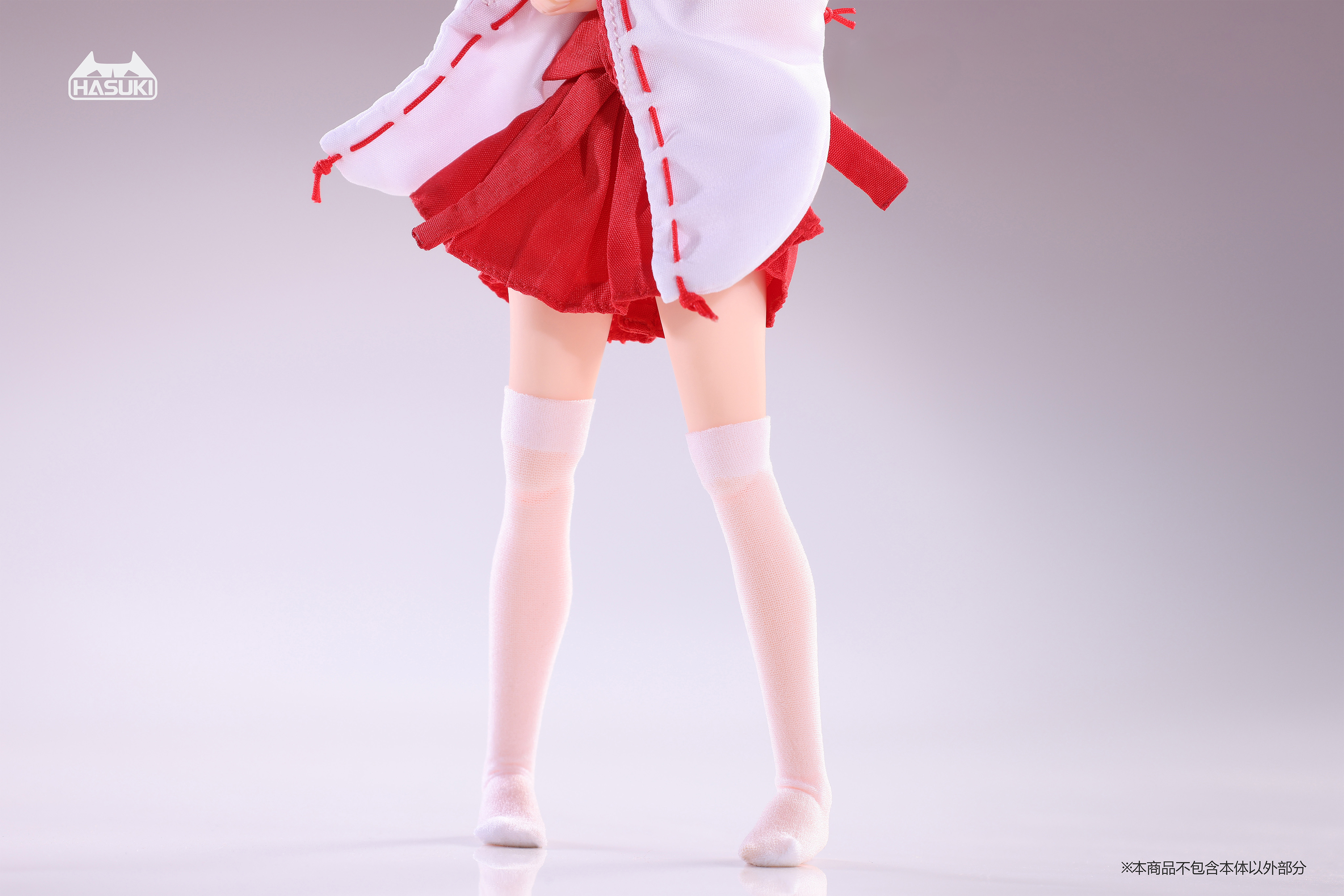 HASUKI CS019 MIKO CLOTHING FOR 1/12 SCALE ACTION FIGURE