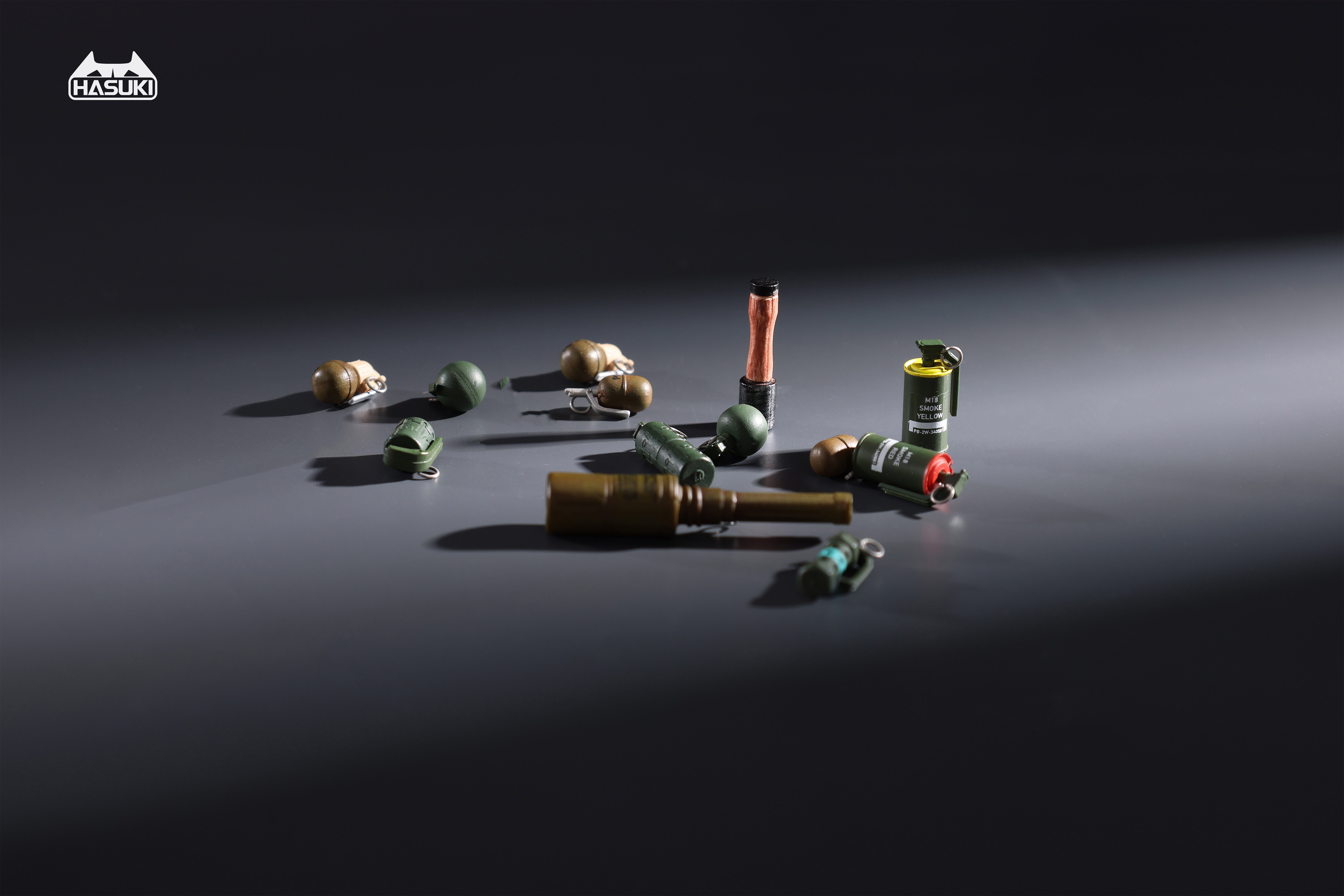 HASUKI WM-06 1/12 SCALE HAND GRENADE EQUIPMENT SET