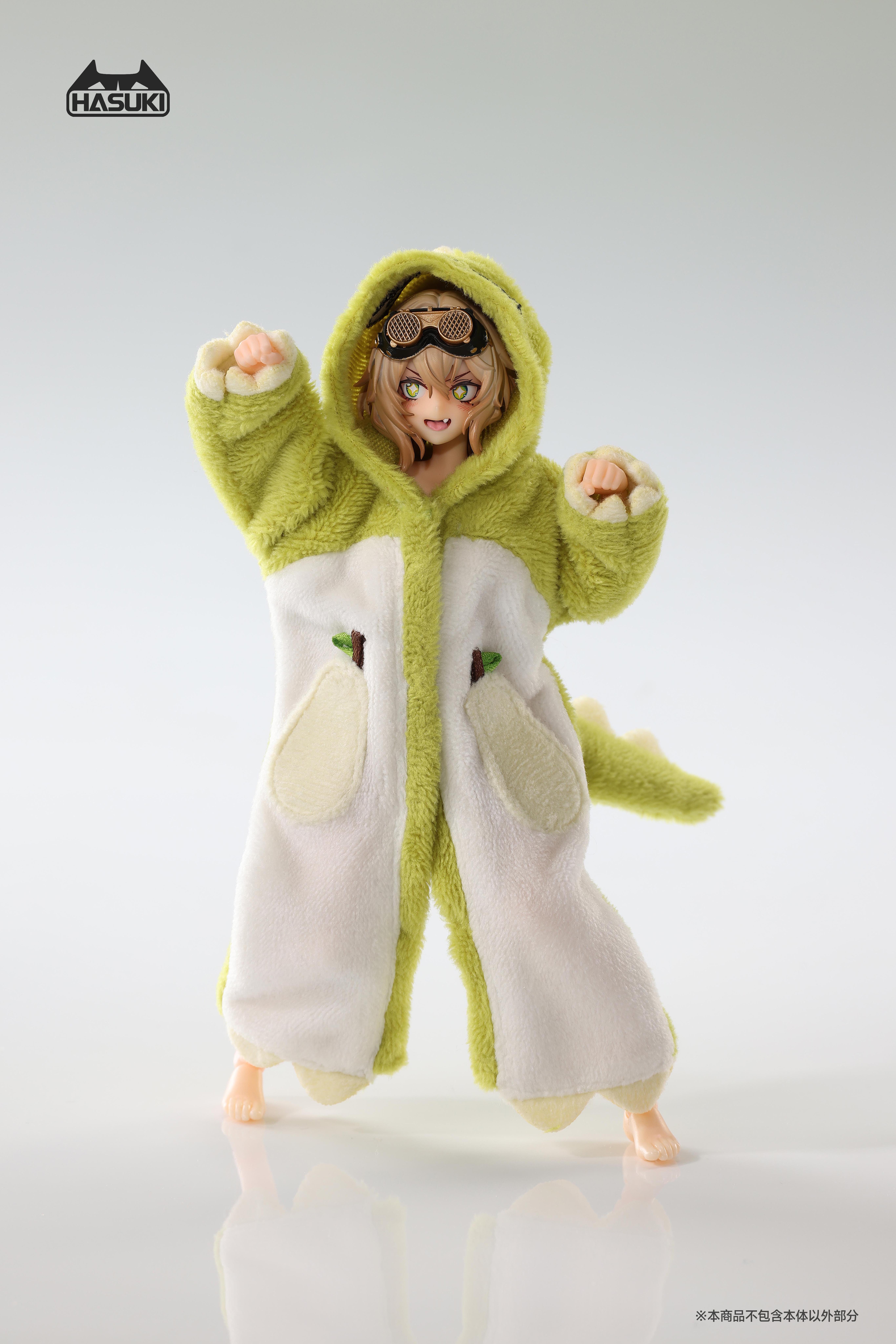 HASUKI CS021B FLUFFY PAJAMAS FOR 1/12 SCALE ACTION FIGURE