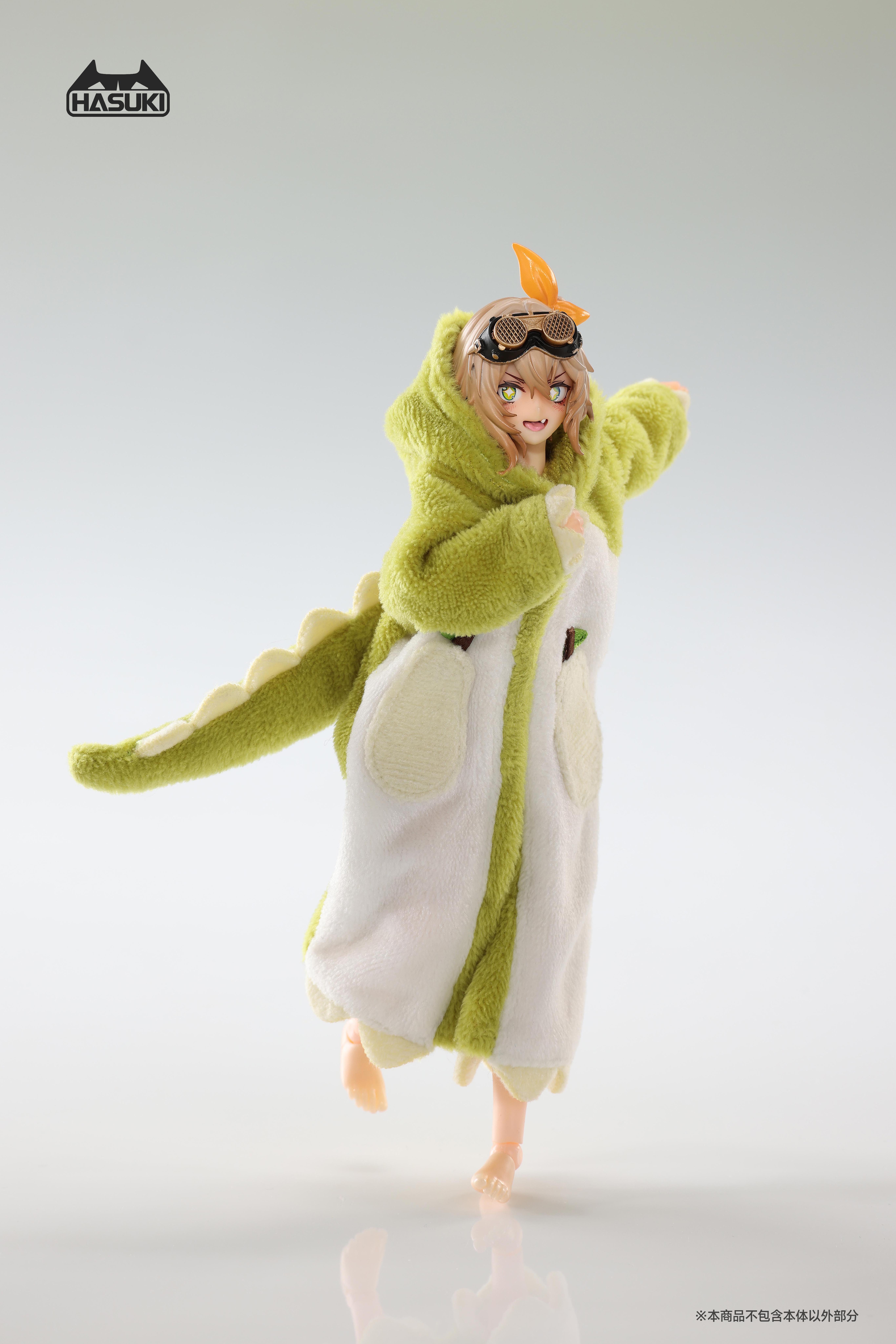 HASUKI CS021B FLUFFY PAJAMAS FOR 1/12 SCALE ACTION FIGURE