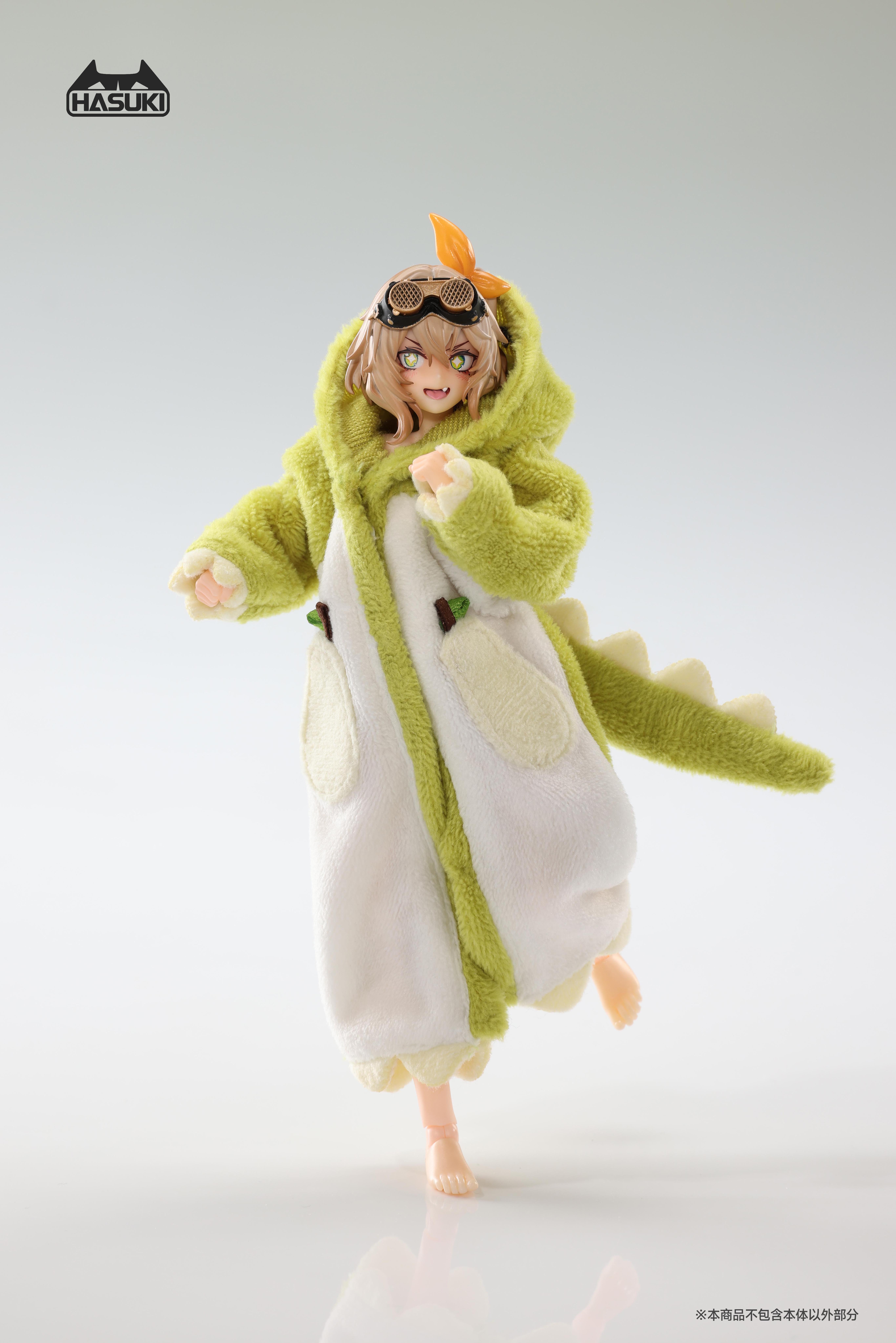 HASUKI CS021B FLUFFY PAJAMAS FOR 1/12 SCALE ACTION FIGURE