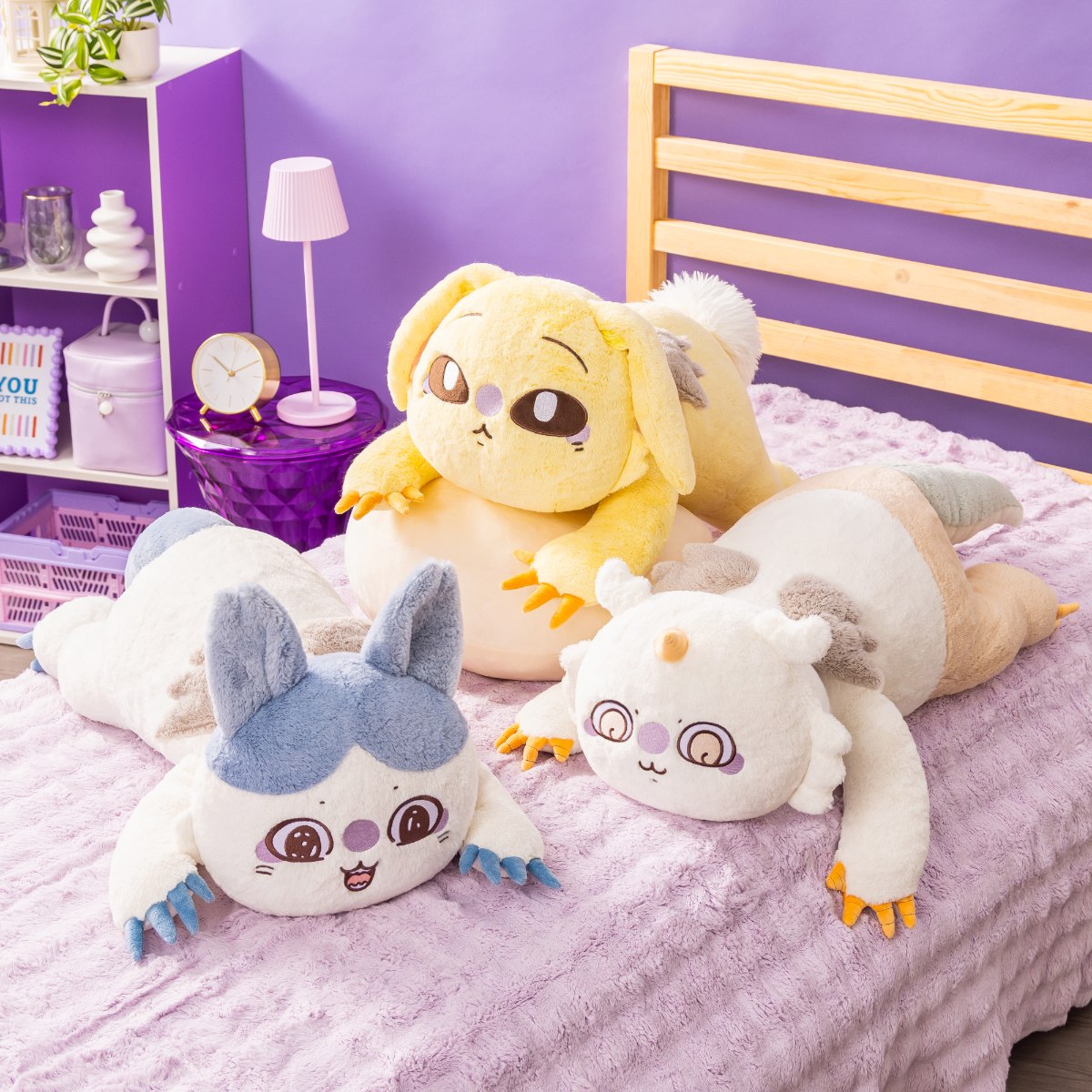 [Pre-order] Chiikawa Magical Chiikawa Fluffy Mochi Rolling Hug Plush: Stronger Usagi