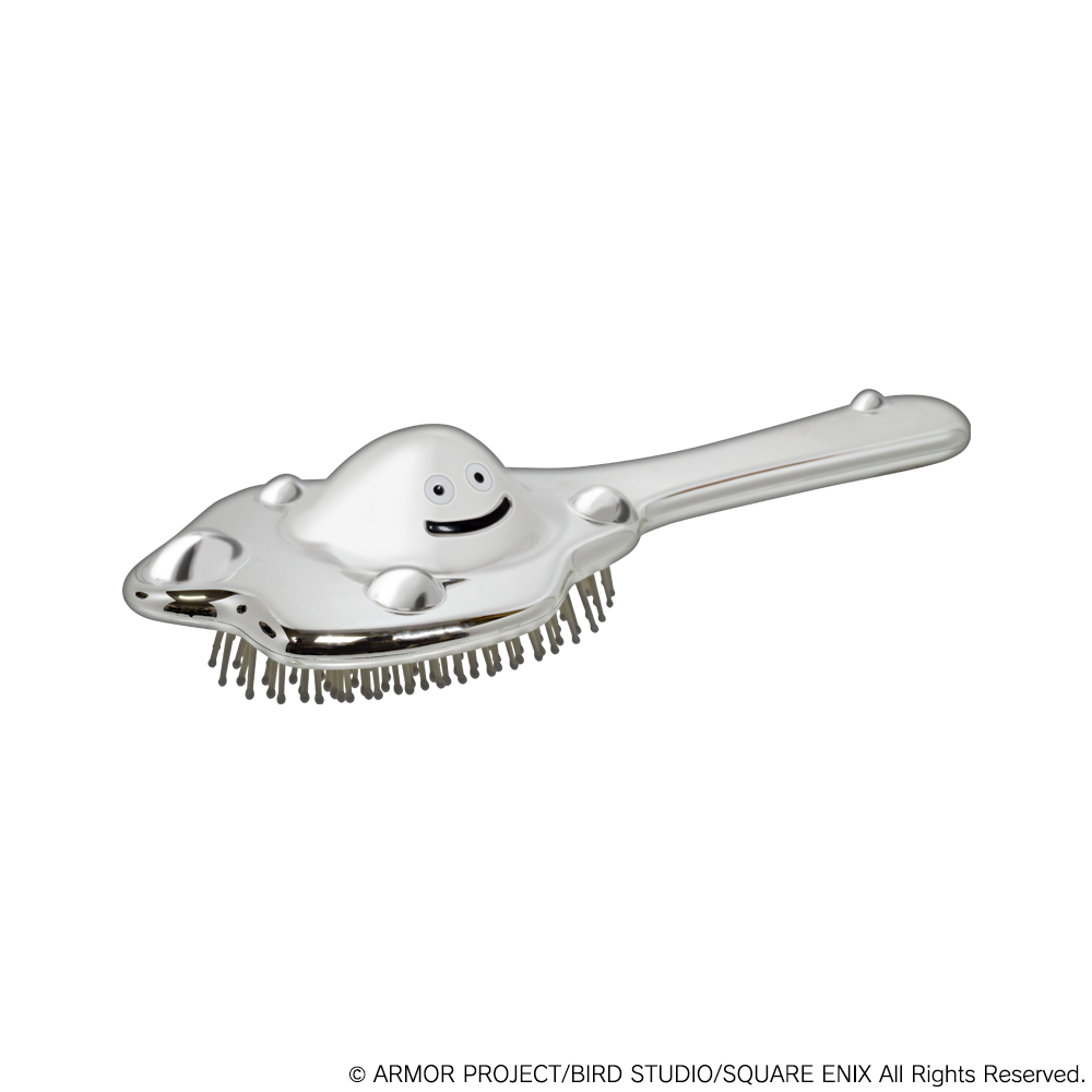 "Dragon Quest" Smile Slime Cosmetics & Beauty Liquid Metal Slime Hairbrush