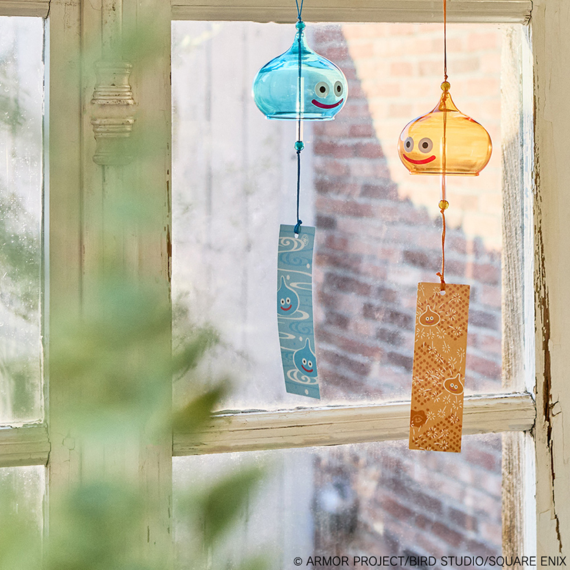 "Dragon Quest" Smile Slime Japanese Series Wind Chime Slime