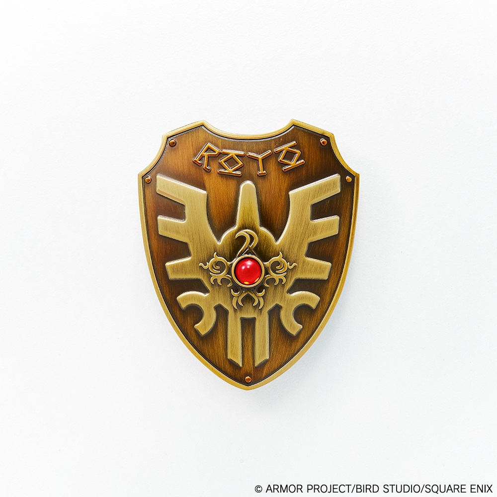 "Dragon Quest" Metallic Items Gallery Special Erdrick's Sword & Erdrick's Shield -40th Anniversary Ver.-