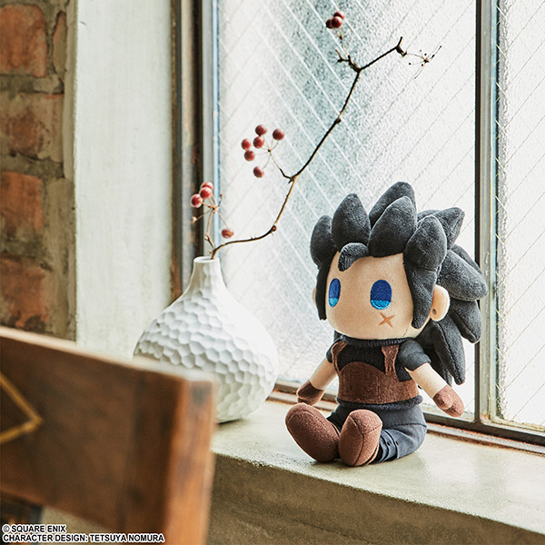 "Crisis Core -Final Fantasy VII- Reunion" Plush Zack Fair