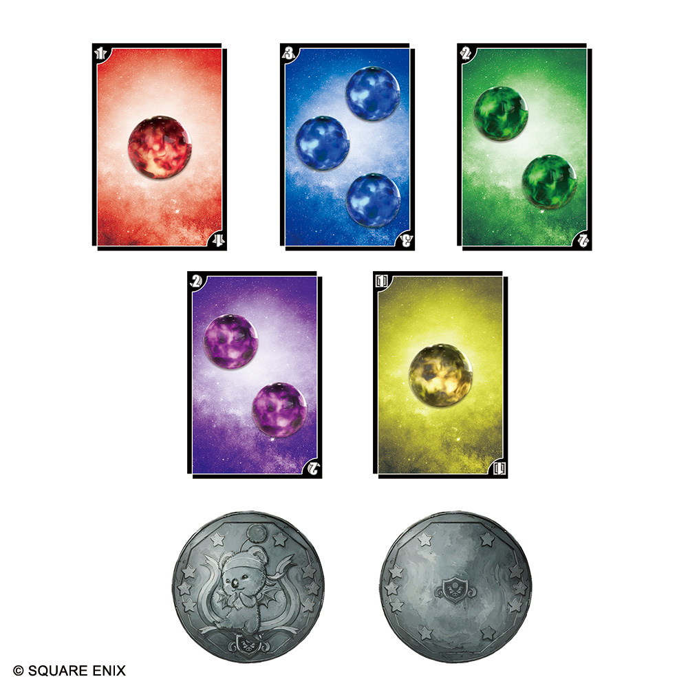 "Final Fantasy VII Remake" Board Game Materia Hunter