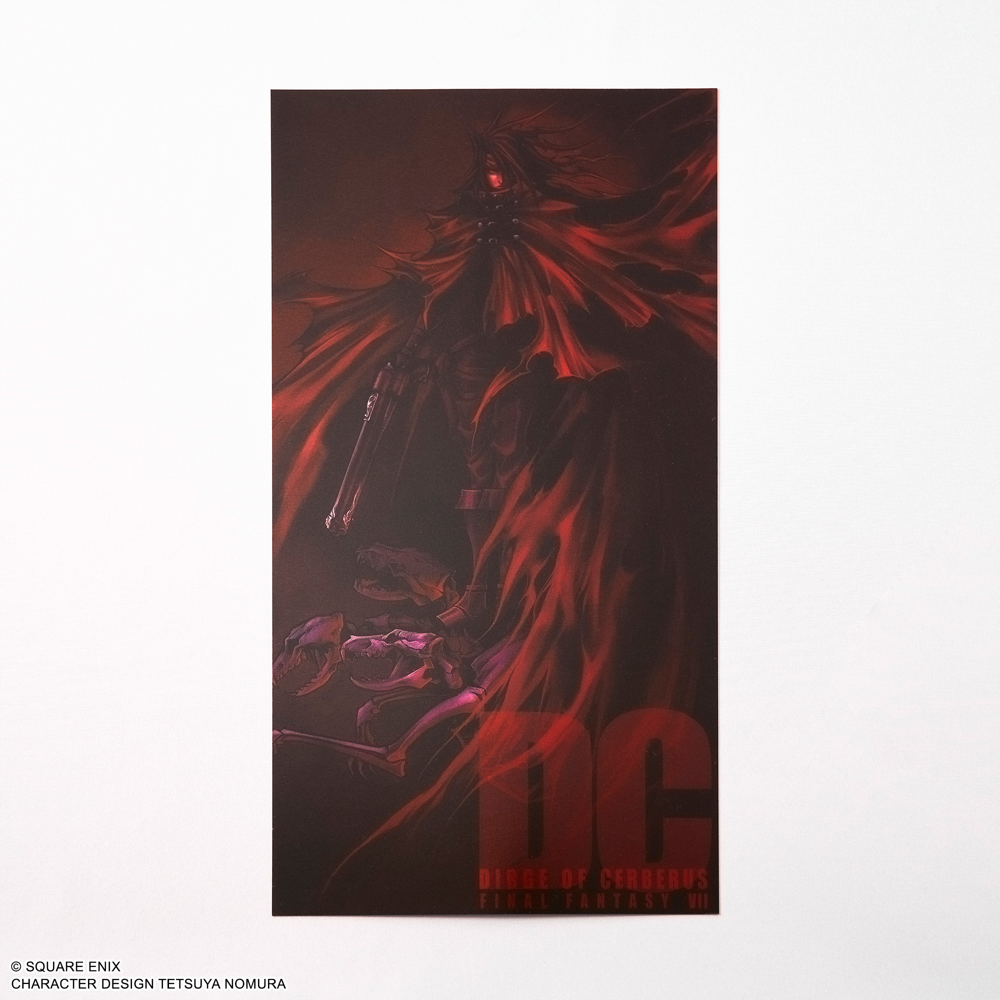 "Final Fantasy VII" Series Metallic Large Postcard Set