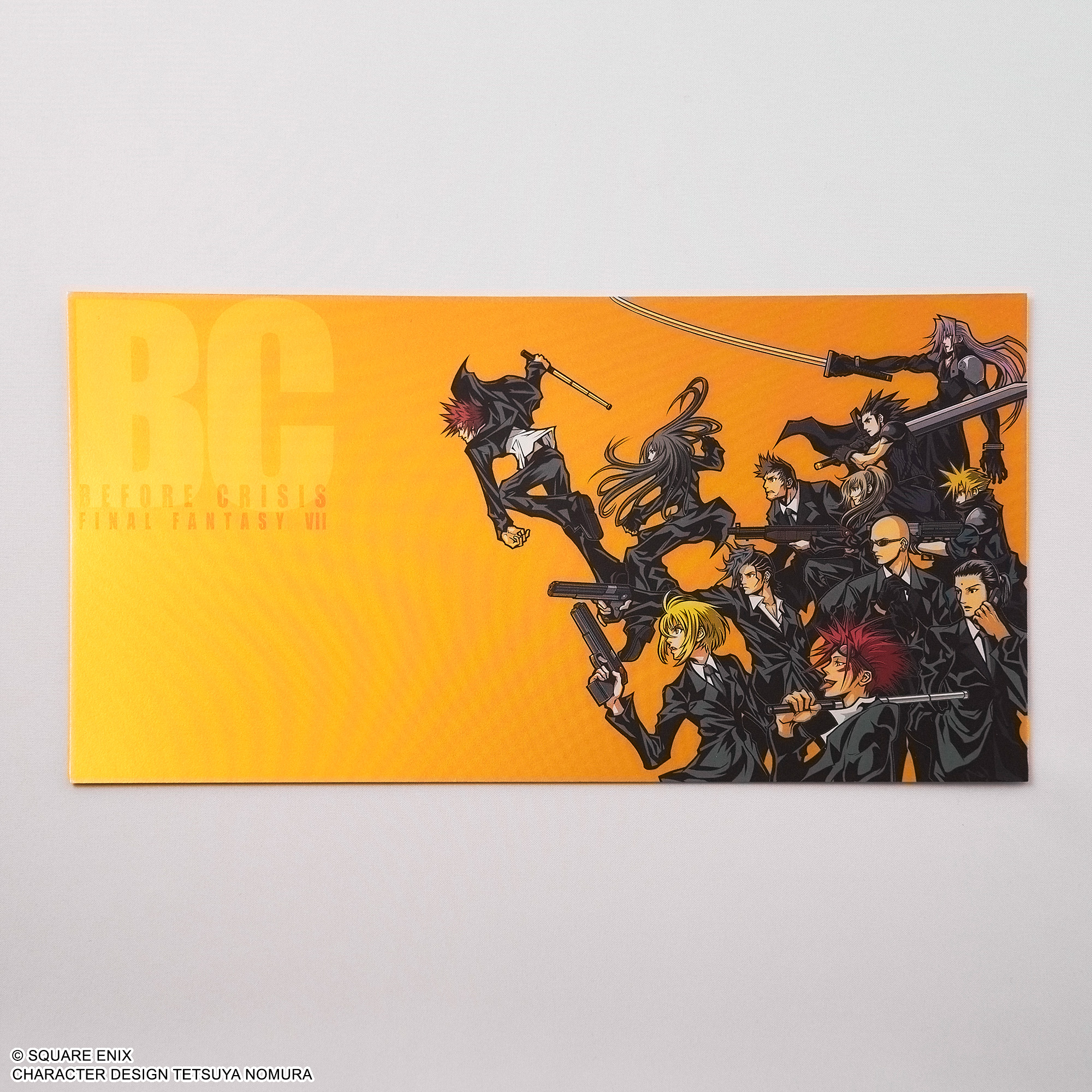 "Final Fantasy VII" Series Metallic Large Postcard Set