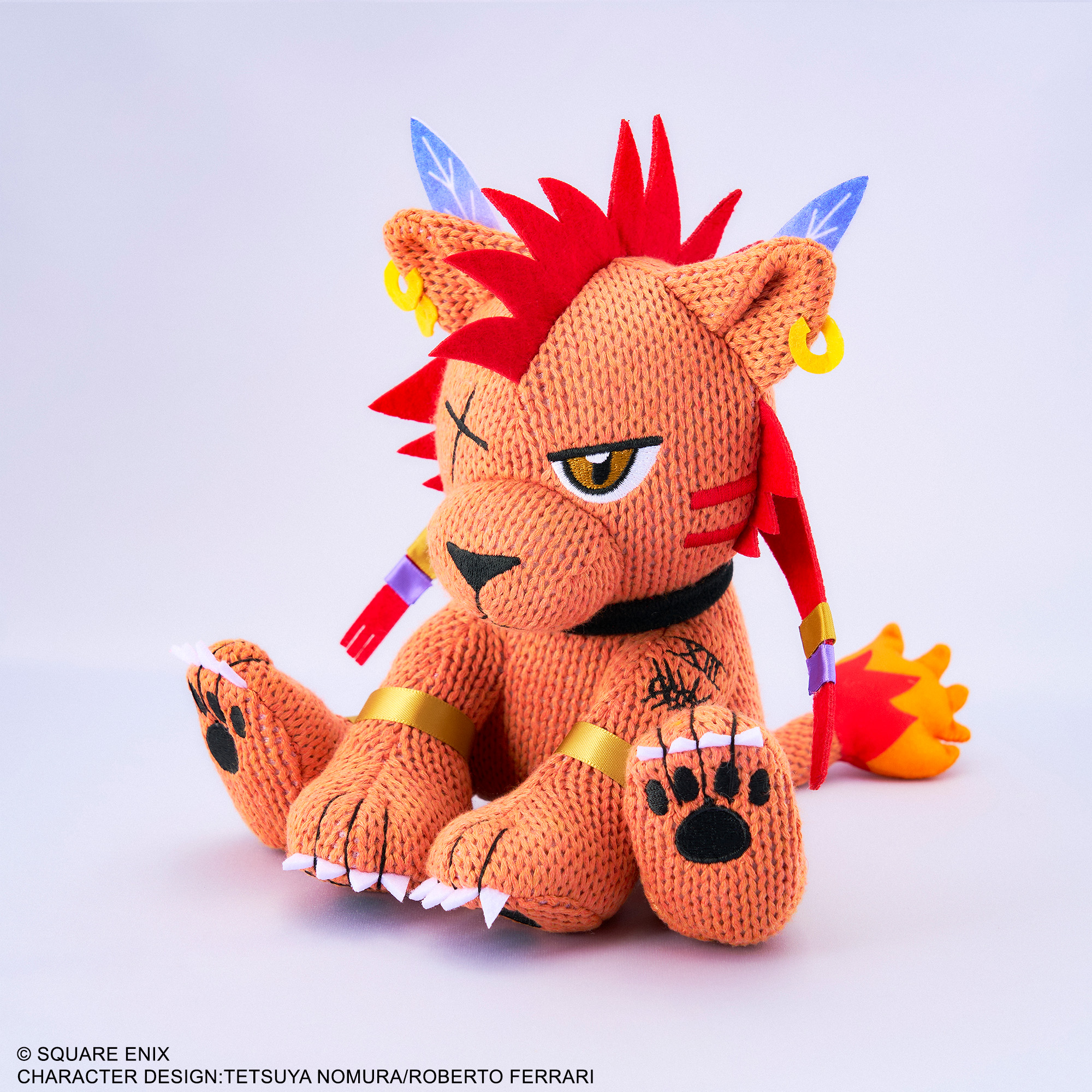 "Final Fantasy VII Remake" Knitted Plush Red XIII