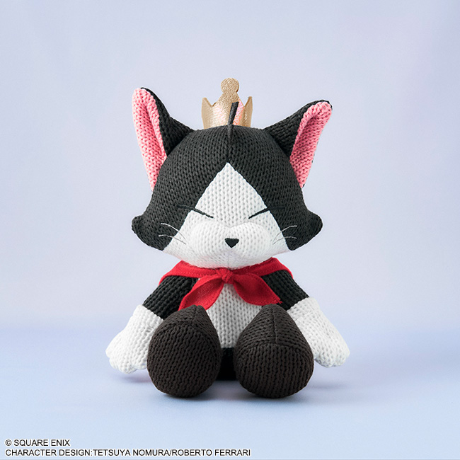 "Final Fantasy VII Remake" Knitted Plush Cait Sith