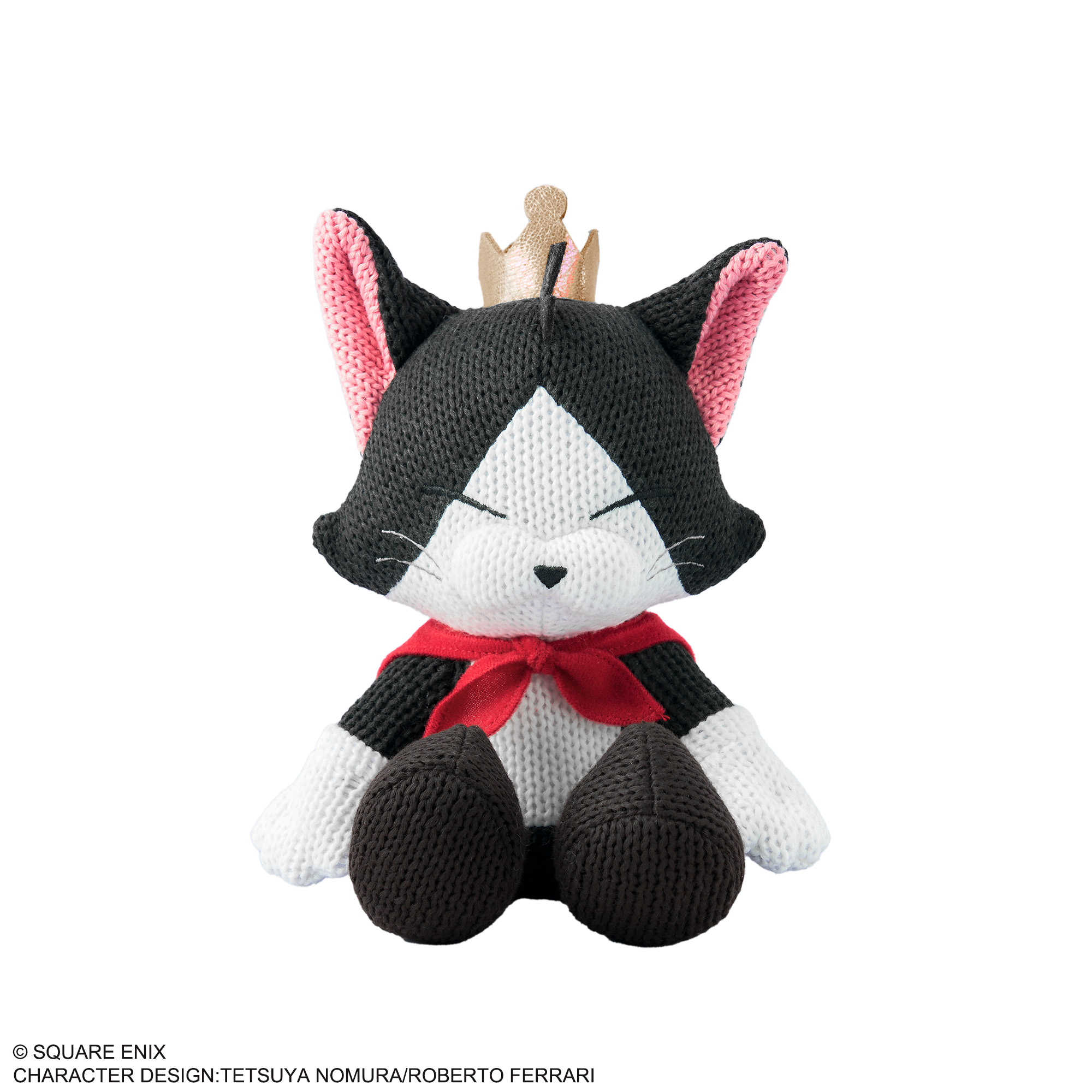 "Final Fantasy VII Remake" Knitted Plush Cait Sith