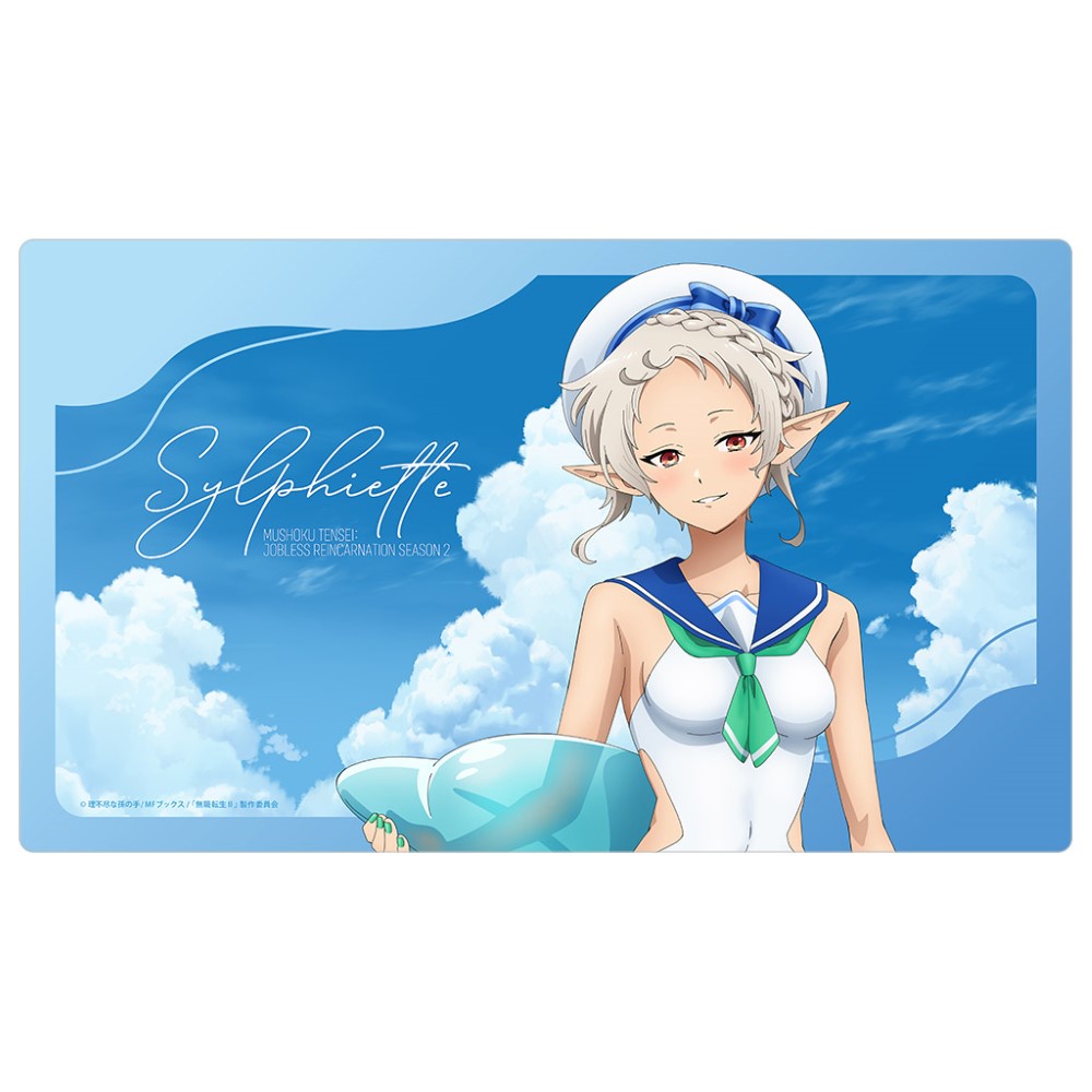 "Mushoku Tensei: Jobless Reincarnation Season 2" Original Illustration Rubber Mat Sylphiette / Marine Sailor Swimwear