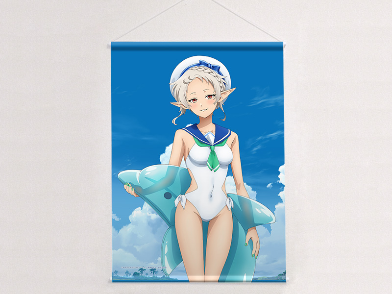 "Mushoku Tensei: Jobless Reincarnation Season 2" Original Illustration B2 Tapestry Sylphiette / Marine Sailor Swimwear W Suede