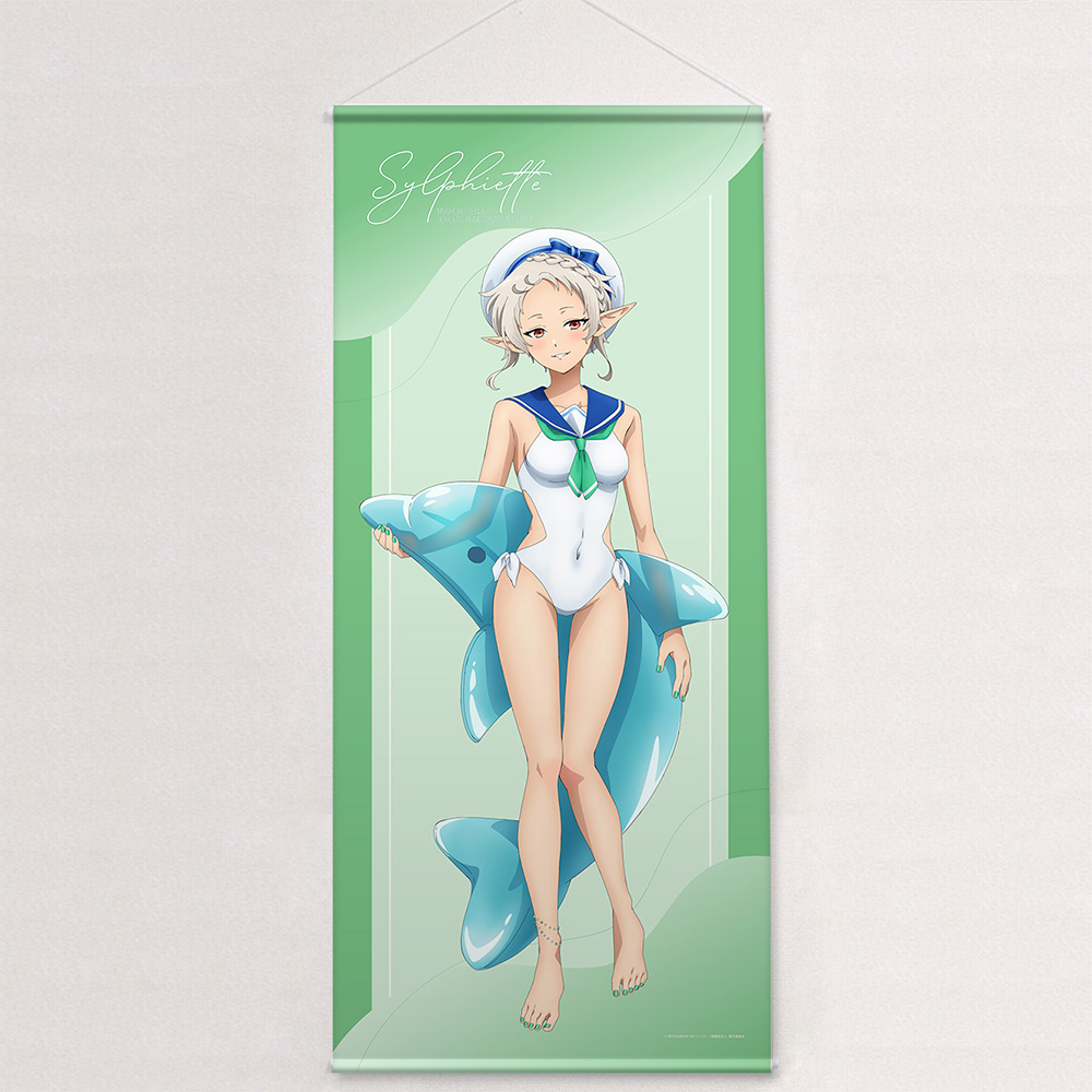 "Mushoku Tensei: Jobless Reincarnation Season 2" Original Illustration Extra Large Tapestry Sylphiette / Marine Sailor Swimwear