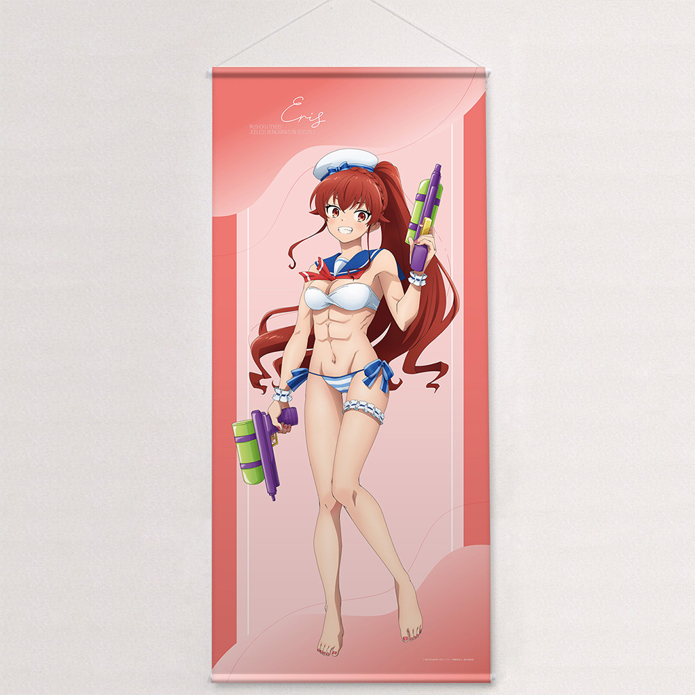 "Mushoku Tensei: Jobless Reincarnation Season 2" Original Illustration Extra Large Tapestry Eris / Marine Sailor Swimwear