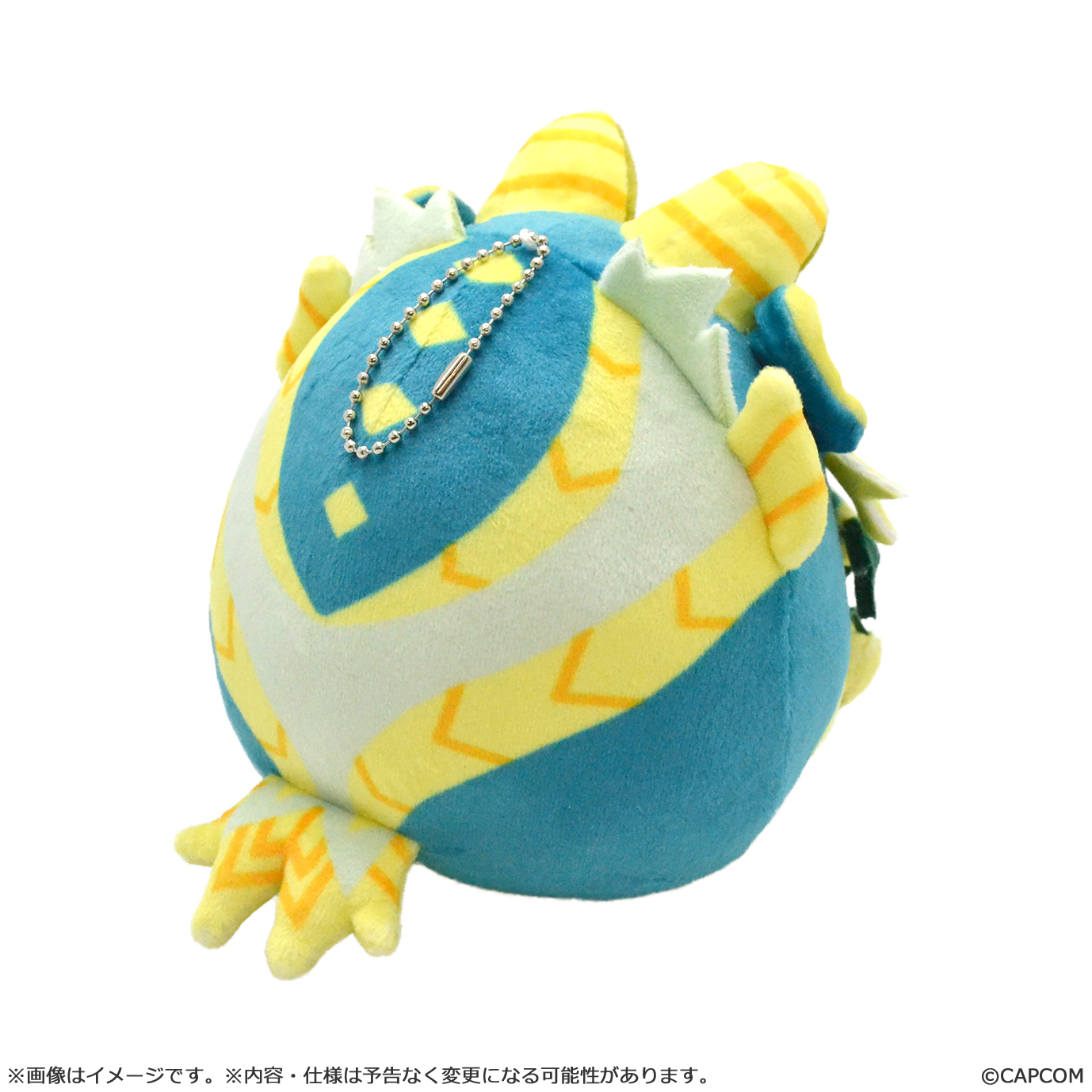 "Monster Hunter" Fuwa Tama Plush Mini Zinogre