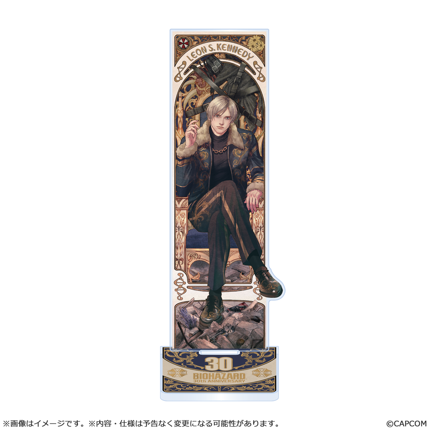 "Resident Evil" 30th Anniversary Acrylic Stand Collection Leon