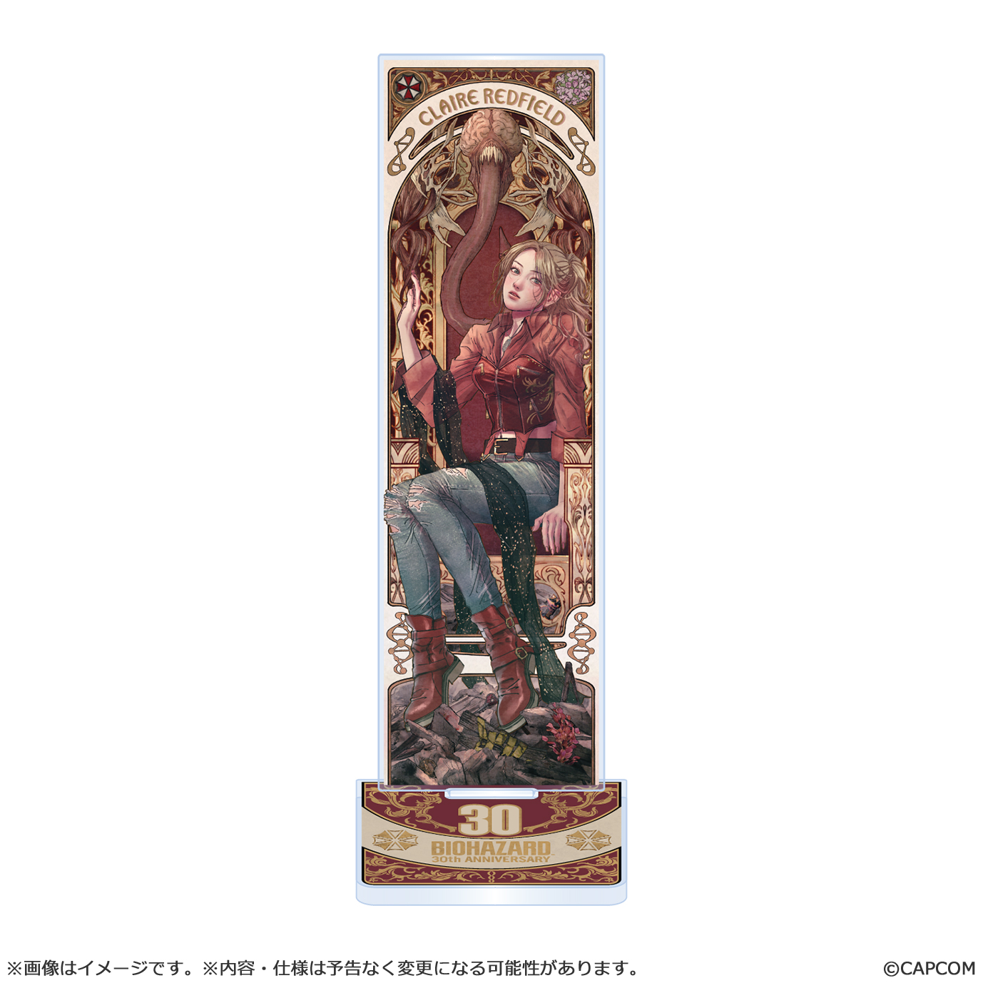 "Resident Evil" 30th Anniversary Acrylic Stand Collection Claire