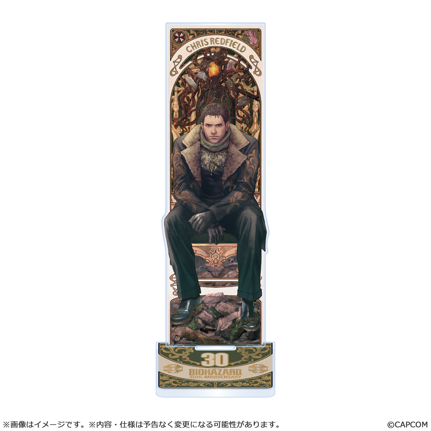 "Resident Evil" 30th Anniversary Acrylic Stand Collection Chris
