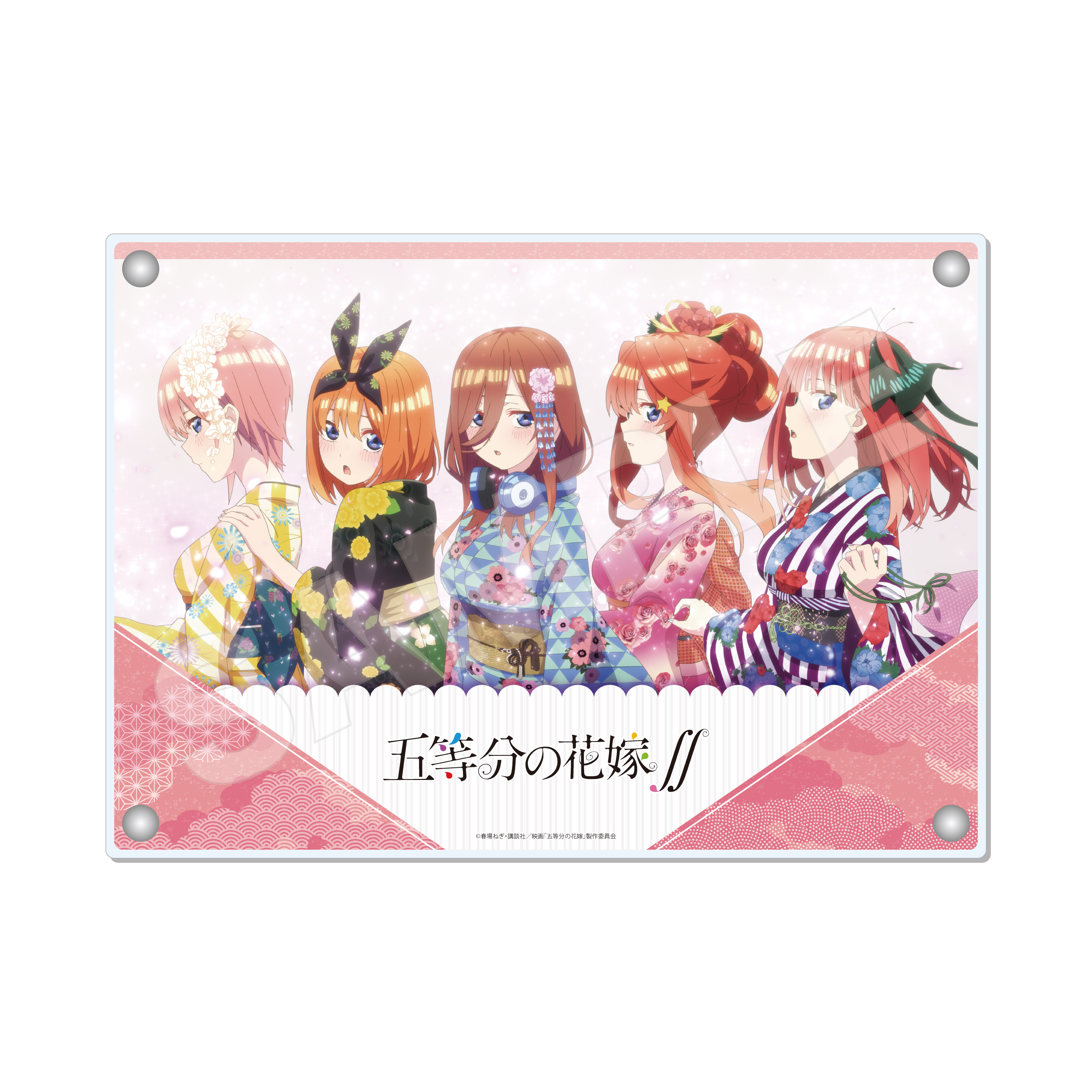 "The Quintessential Quintuplets Season 2" Acrylic Board 06 Yukata Ver.