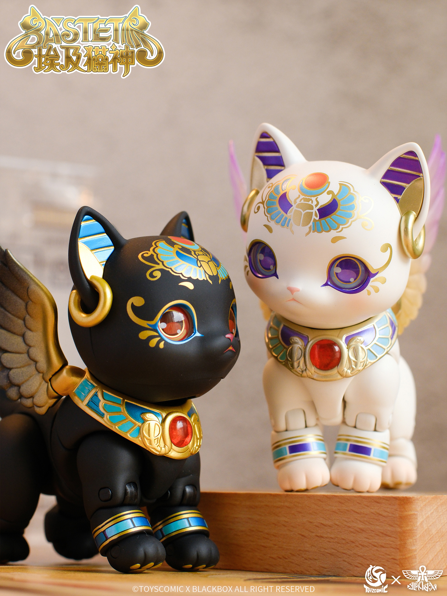 TOYSCOMIC x BLACKBOX BASTET NON-SCALE ACTION FIGURE (BLACK)
